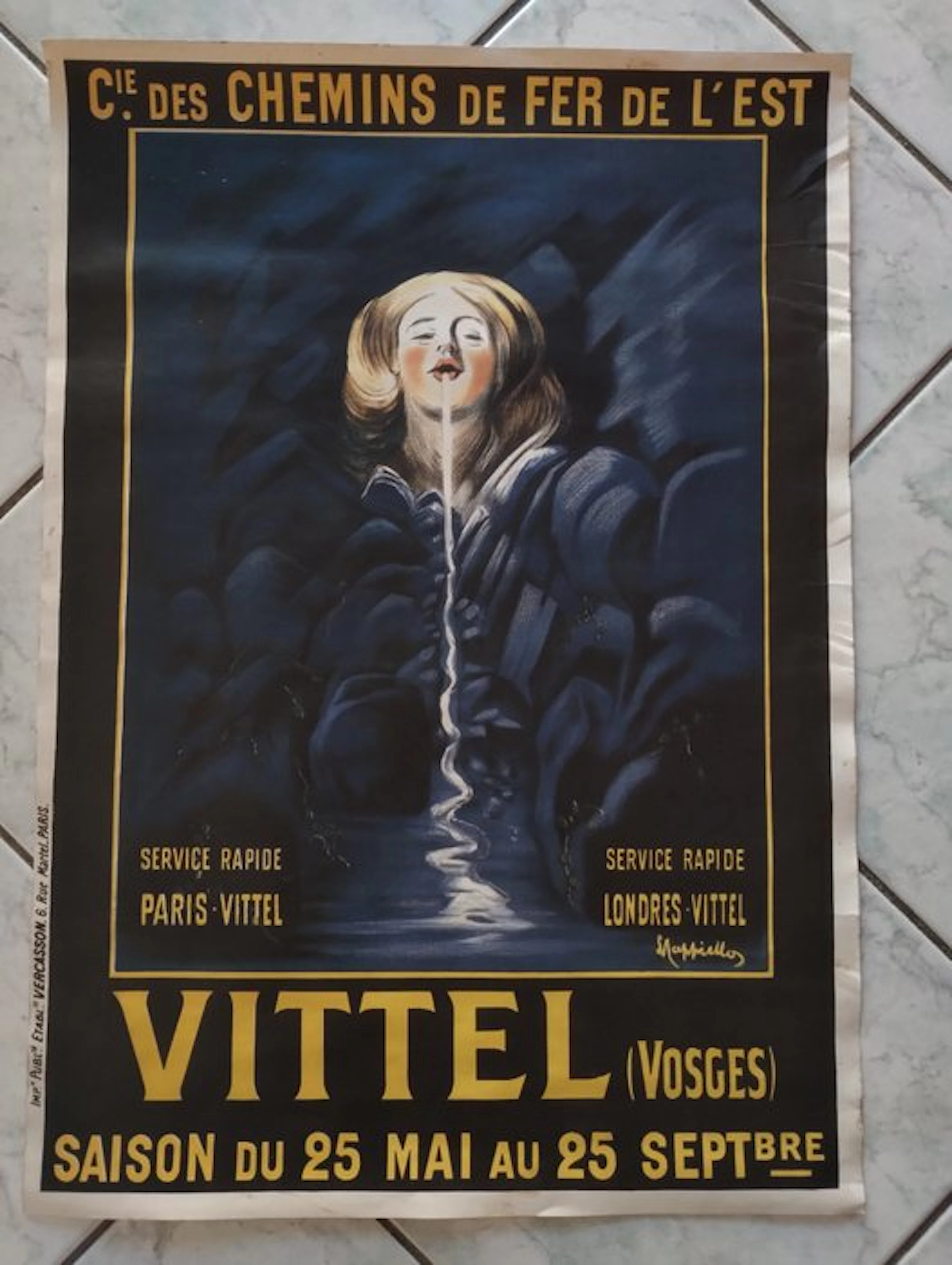 Leonetto Cappiello - Vittel (Vosges) - 1970s