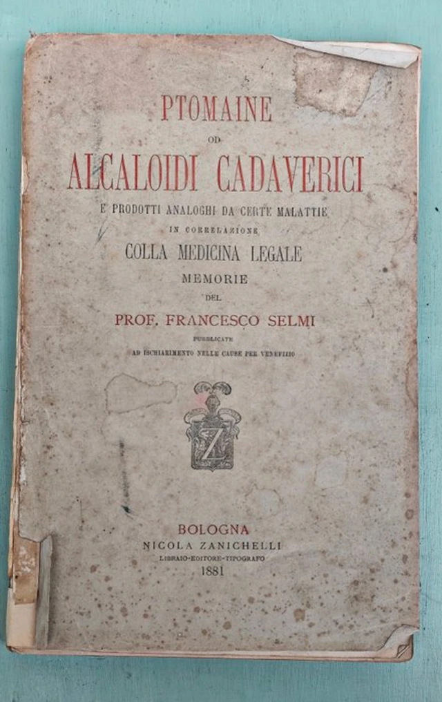 Francesco Selmi - Ptomaine od Alcaloidi Cadaverici...