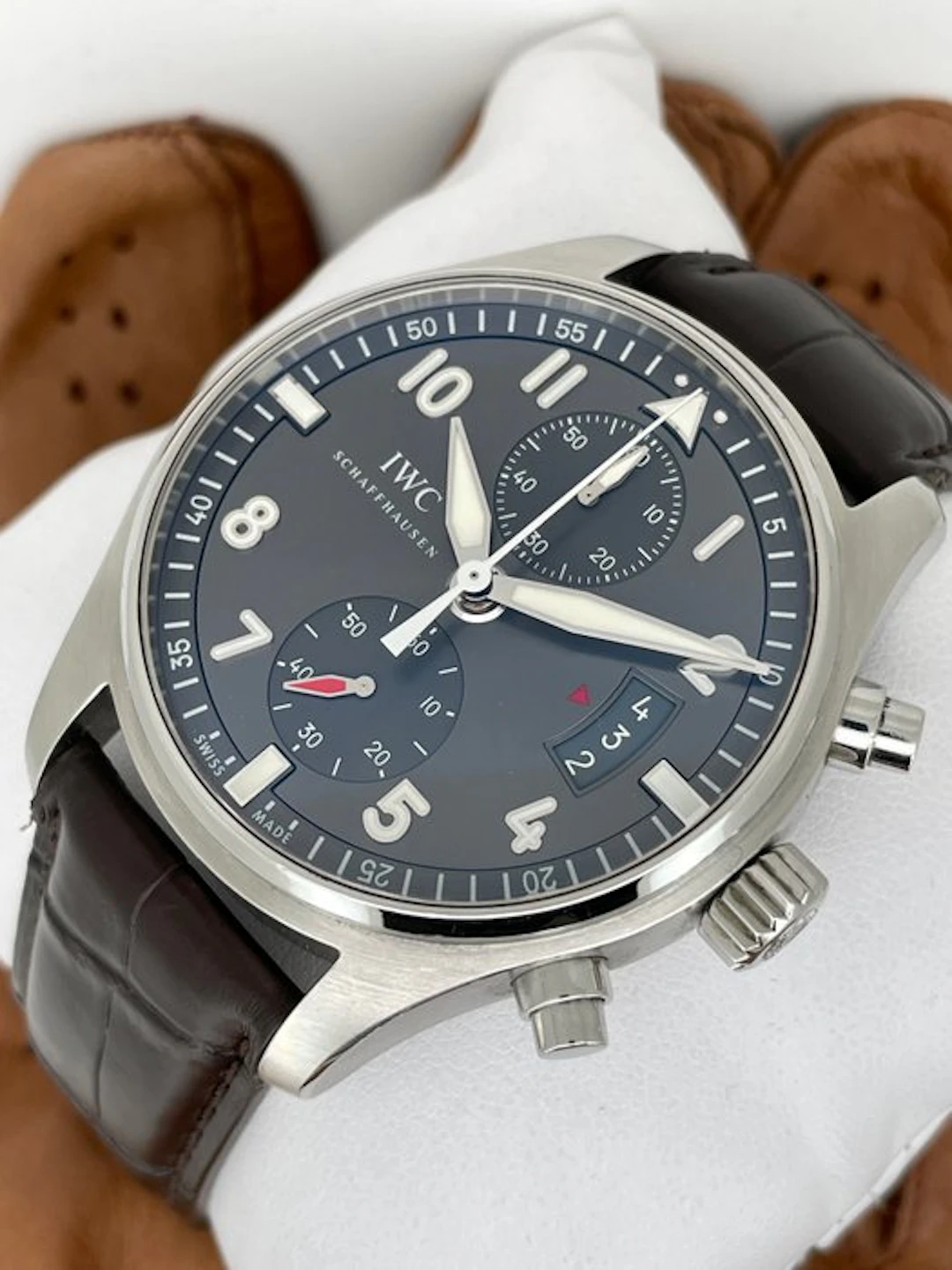 IWC - Spitfire Pilot Chronograph Automatic - IW387802 - Men - 2010-2020