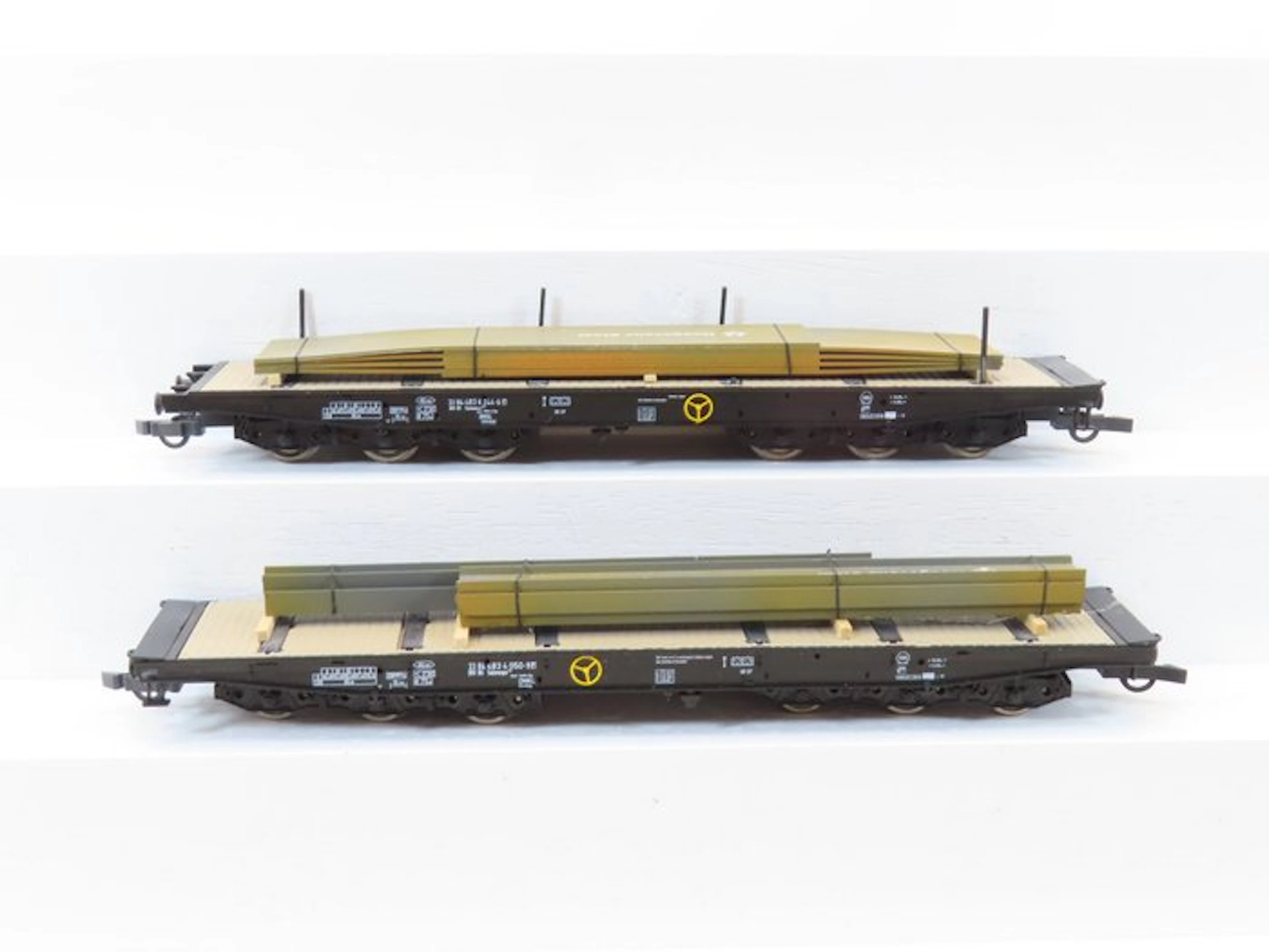 Roco H0 - 47730/47731 - Model train freight carriage (2)...