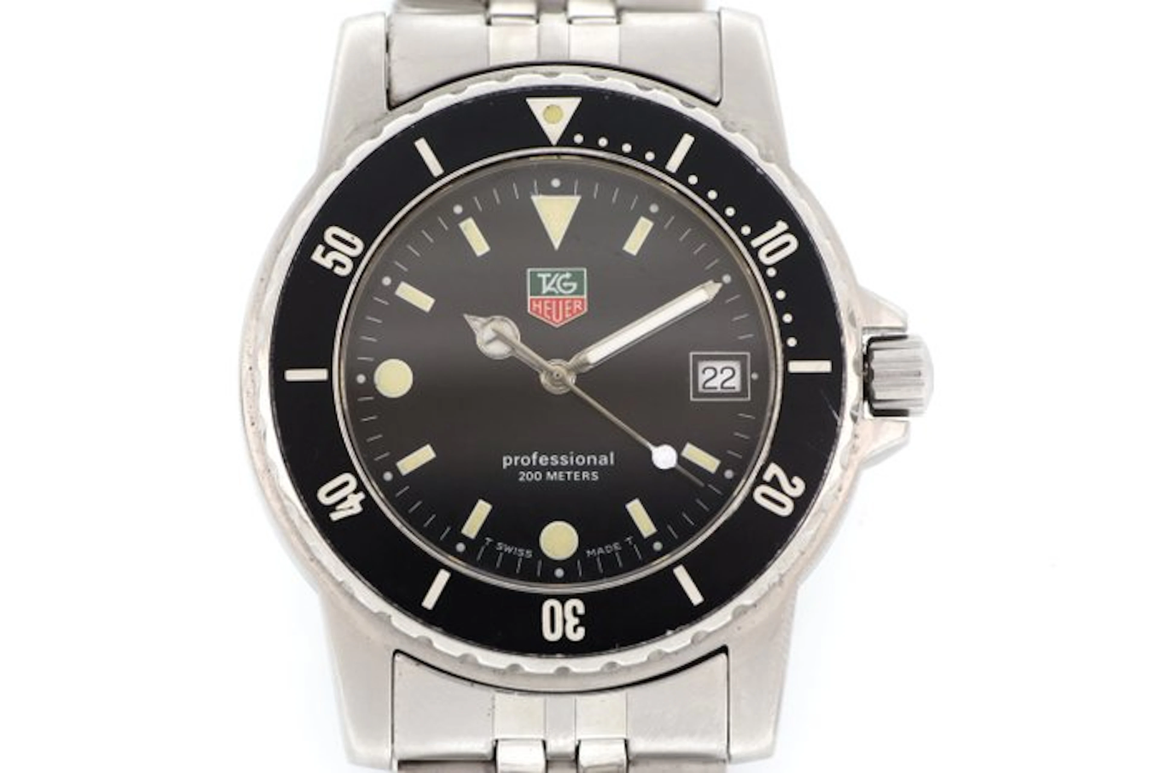 TAG Heuer - 2000 Professional 200 Meters - No reserve...