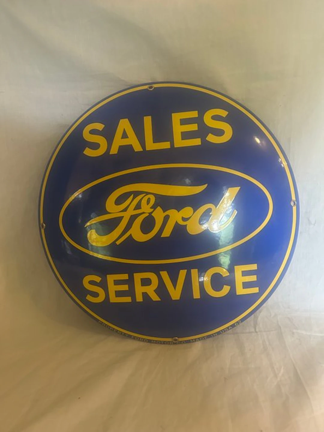 Ford Sales Service - Enamel sign - Enamel