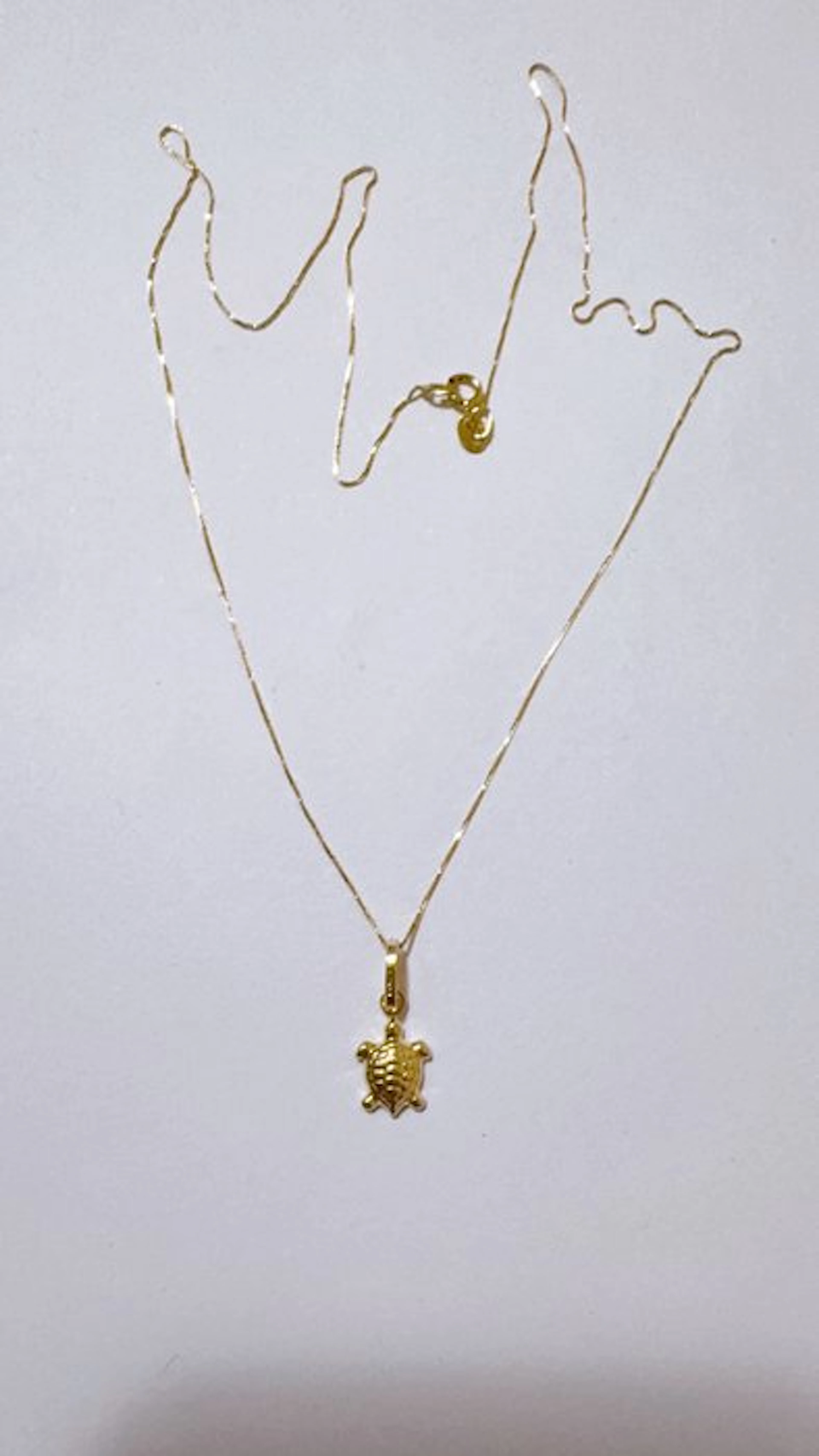 No reserve price - Necklace with pendant - 18 kt