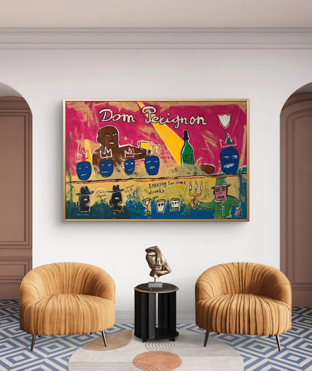 Malo - Dom Perignon - like basquiat
