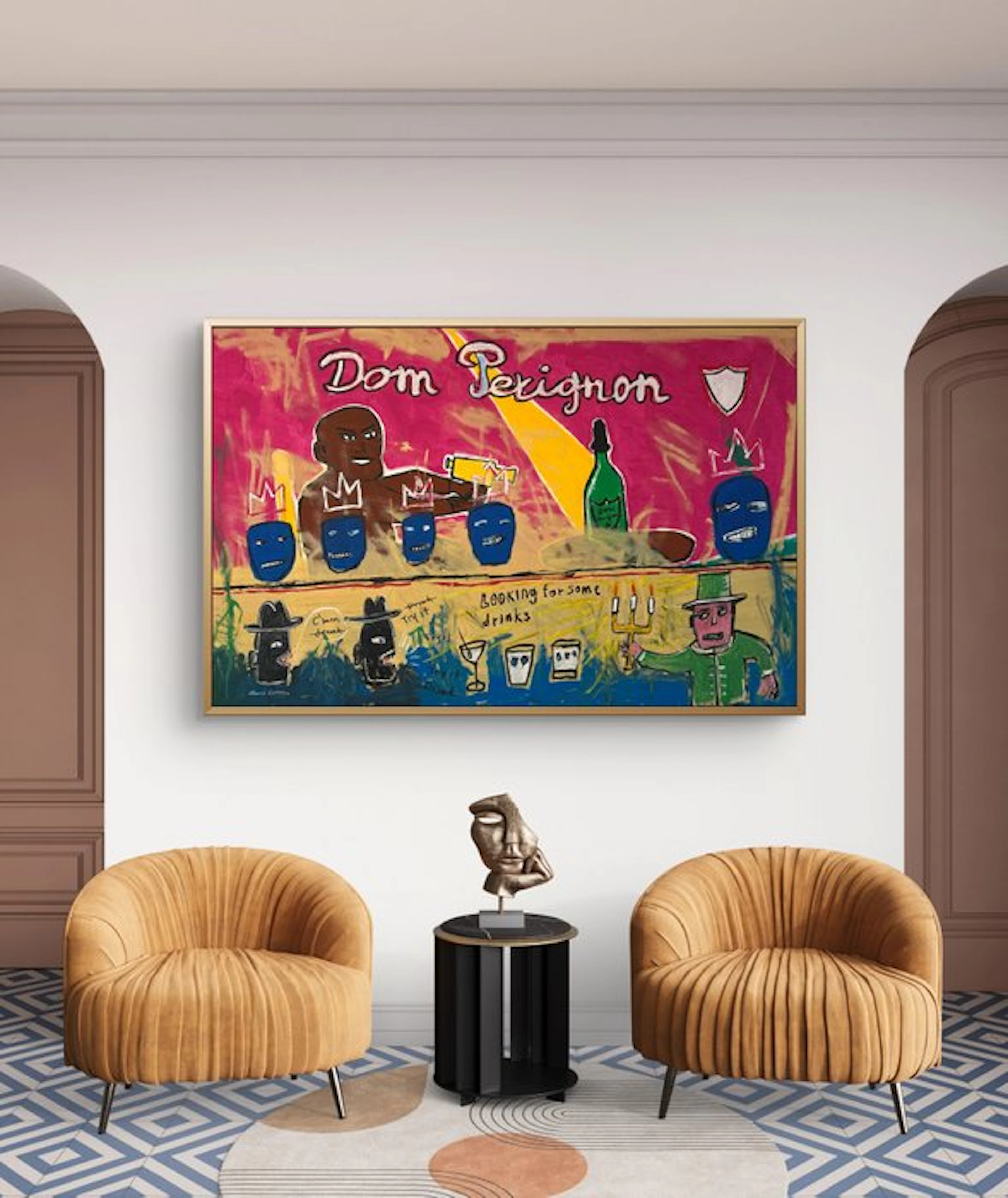Malo - Dom Perignon - like basquiat