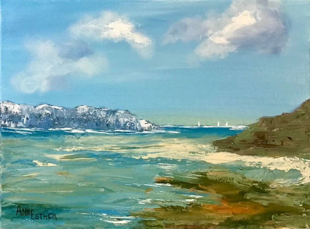 Anne-Esther (1964) - Paysage côtier sauvage