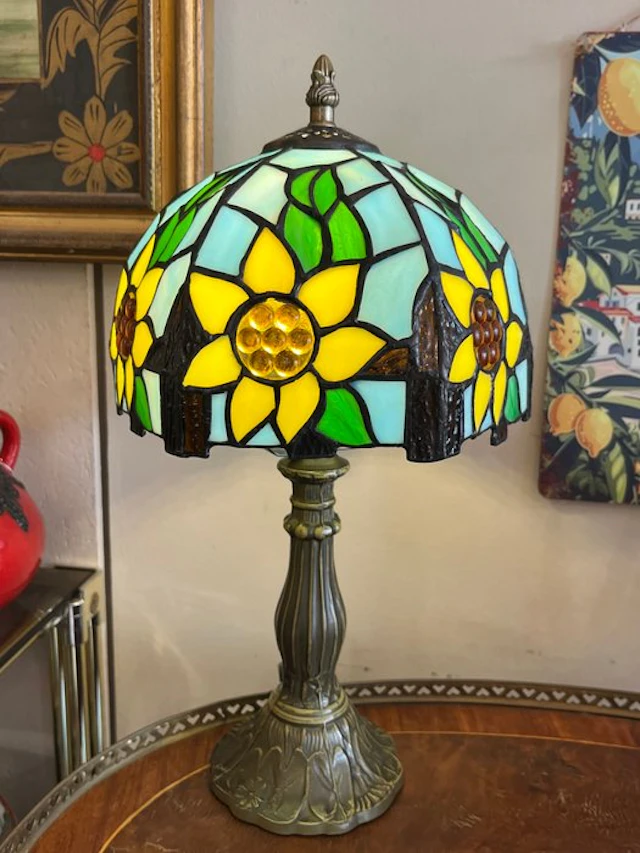 Buffet table lamp - Stained glass