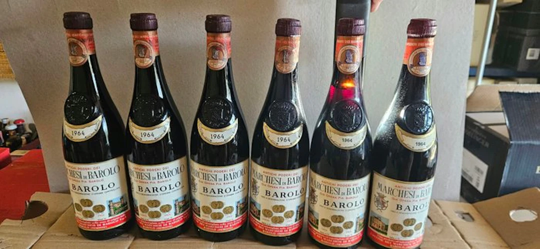 1964 Marchesi di Barolo - Barolo - 6 Bottles (0.72L)