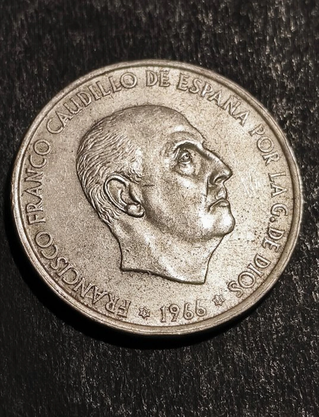 Spain. Francisco Franco. 100 Pesetas 1966 *68 (No reserve price)