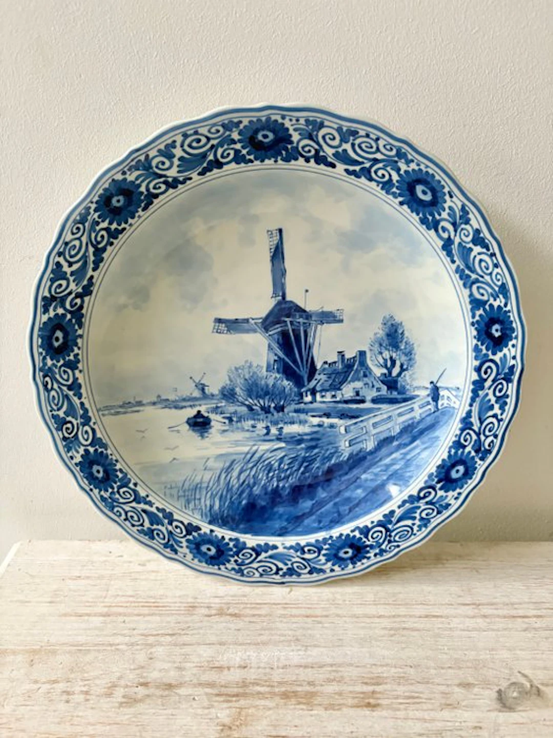 De Porceleyne Fles, Delft - Wall plate - Ceramic - 1970 -29.6 cm