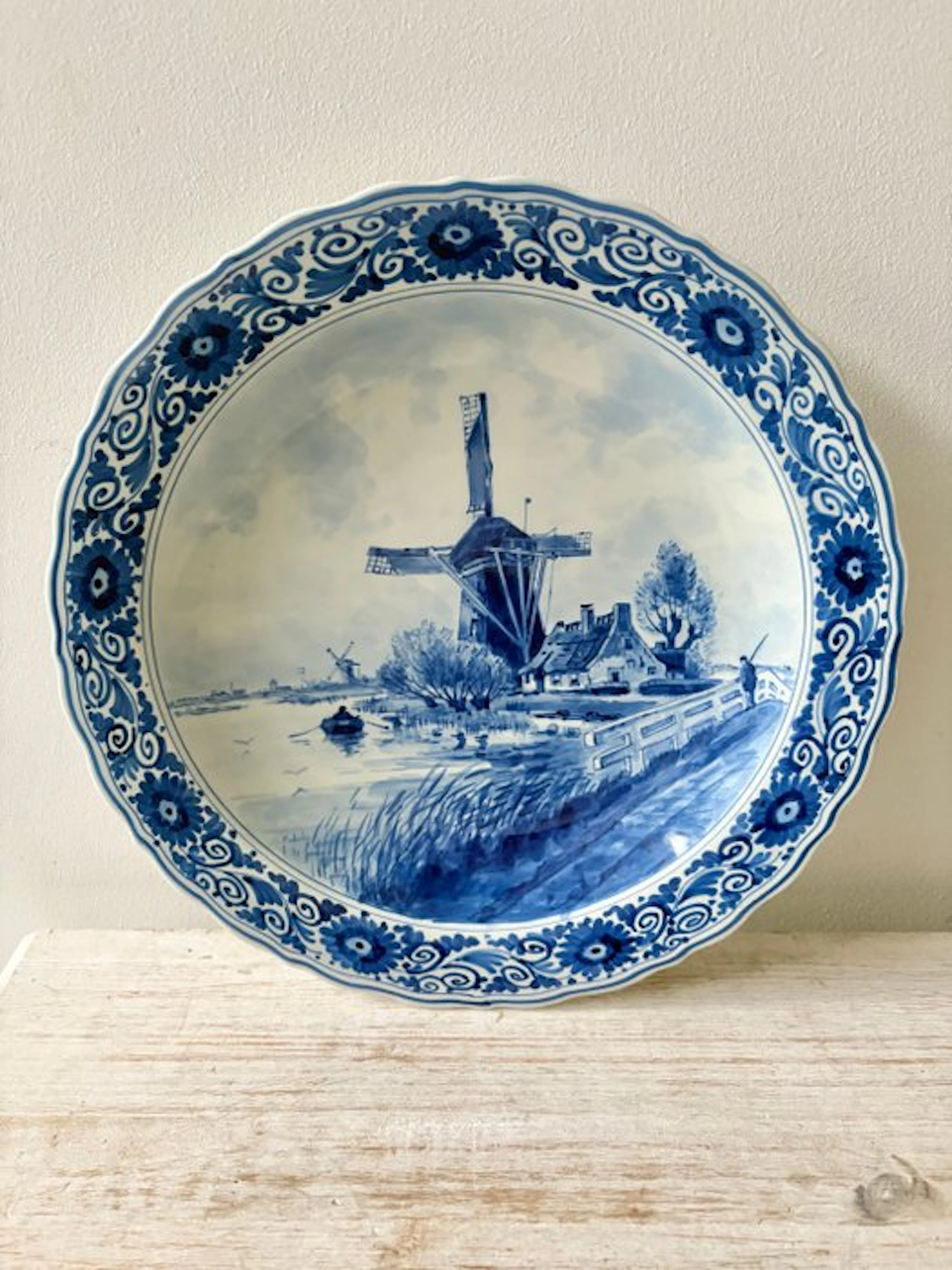 De Porceleyne Fles, Delft - Wall plate - Ceramic - 1970 -29.6 cm