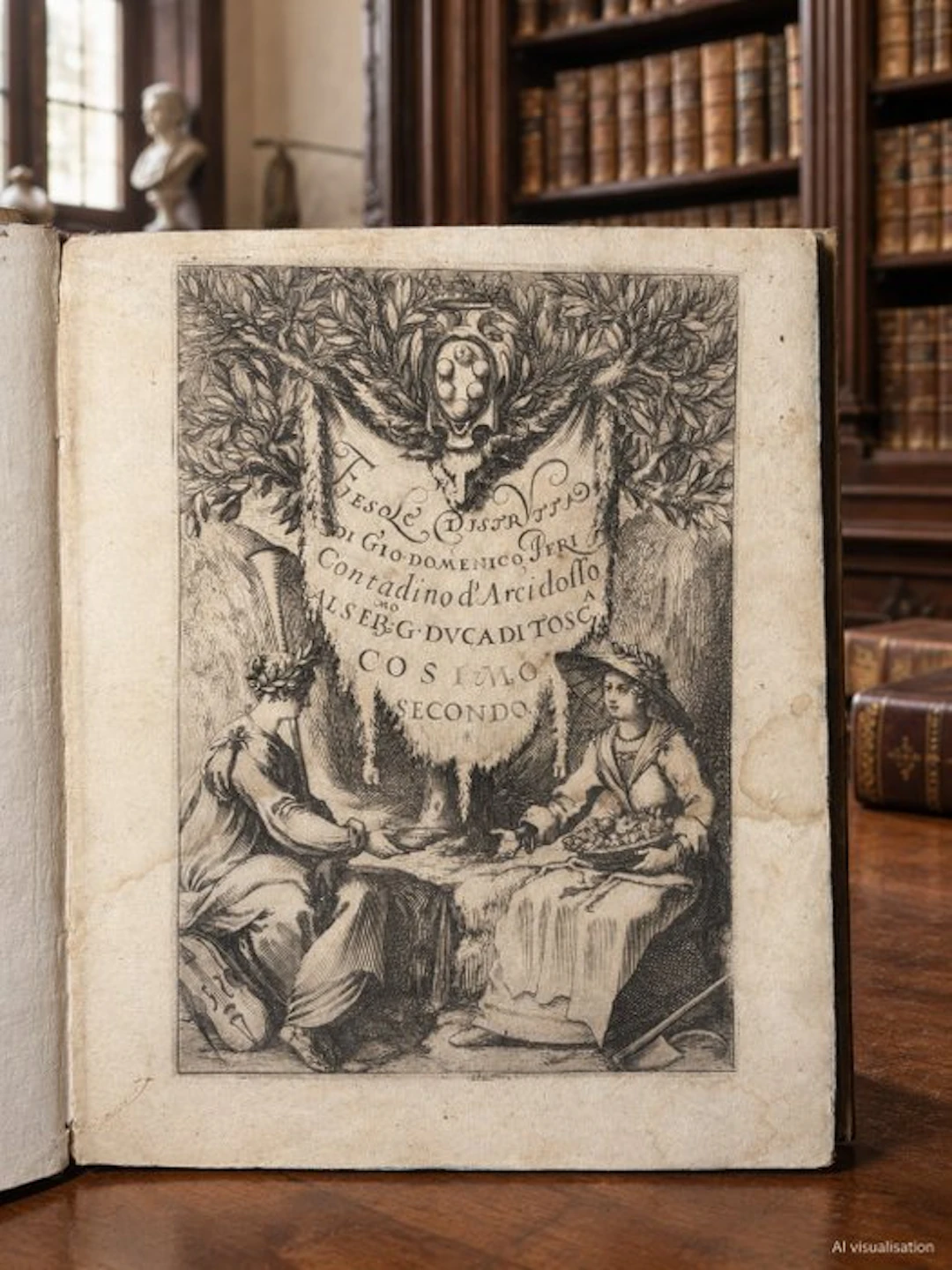 Peri Giovanni Domenico - Fiesole distrutta - 1621