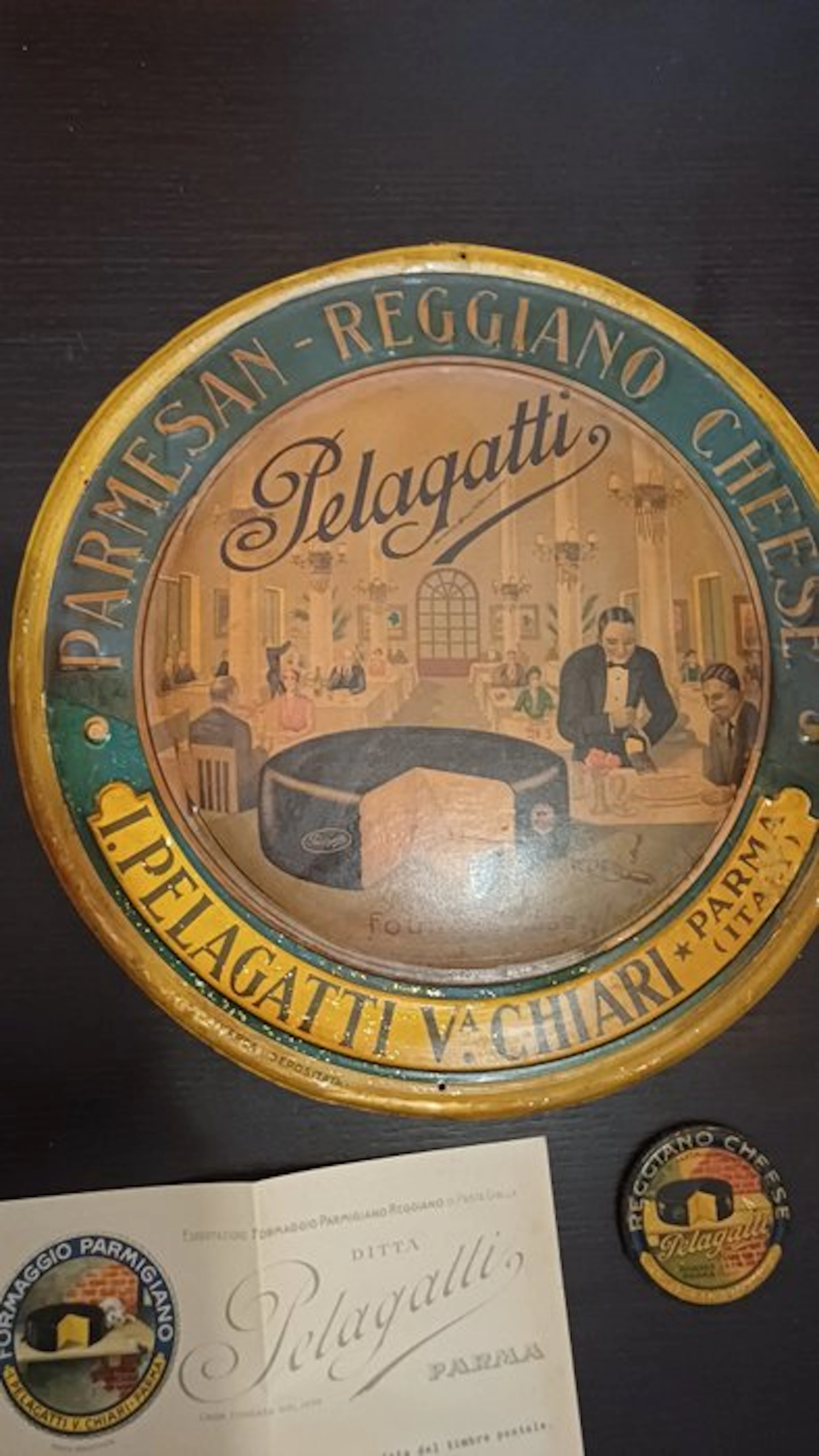 Pelagatti - Vintage Advertising Lot 'Parmigiano-Reggiano...