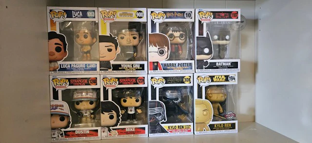 Funko - Funko Pop Luca Paguro; Young Gru; Harry Potter...