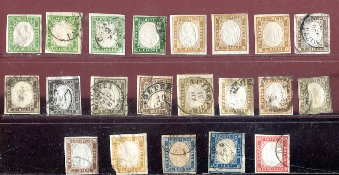 Italian Ancient States - Sardinia 1855/1863 - 21 new and...