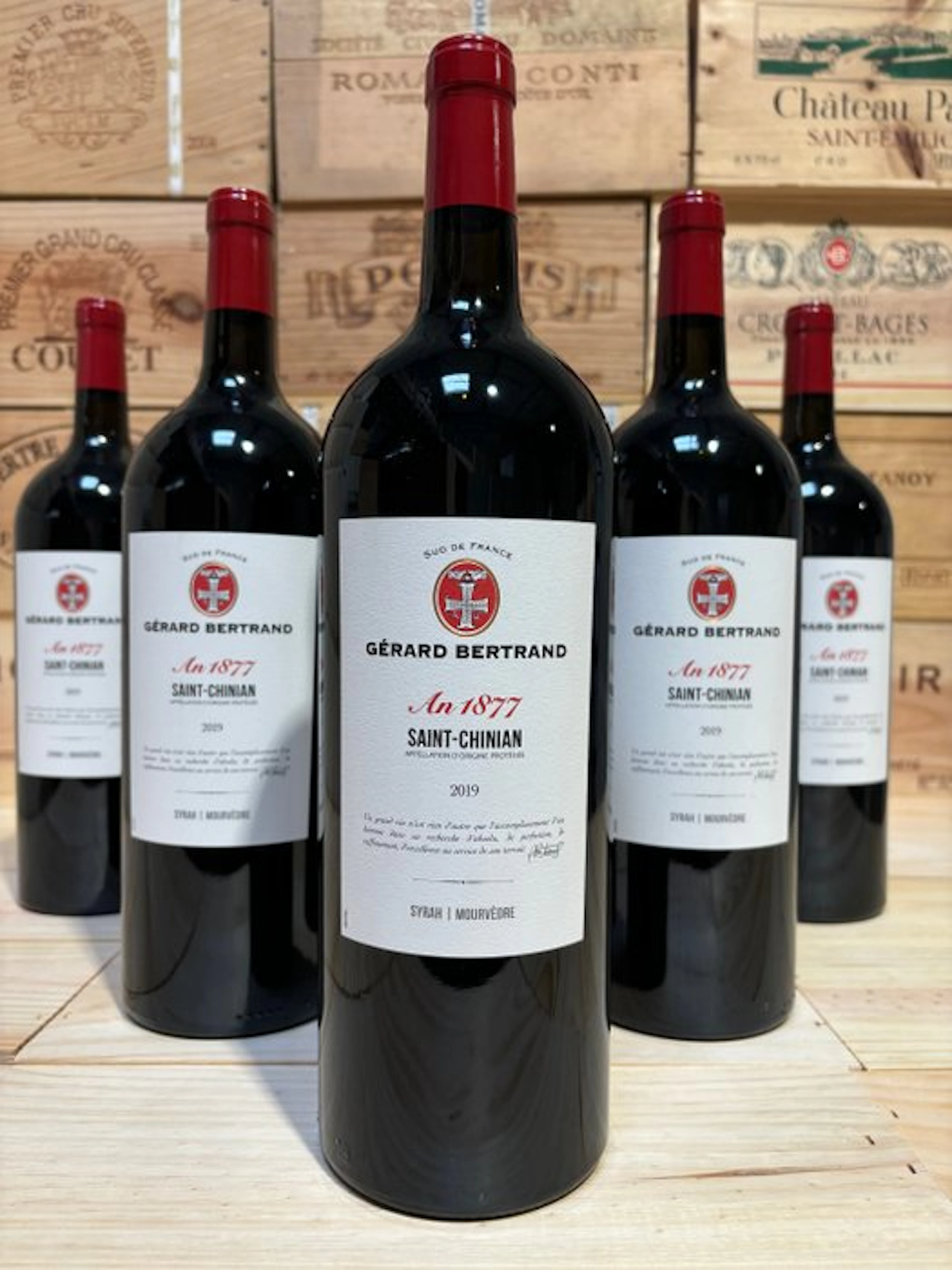 2019 AN 1877 Gérard Bertrand - Saint-Chinian - 6 Magnum (1.5L)