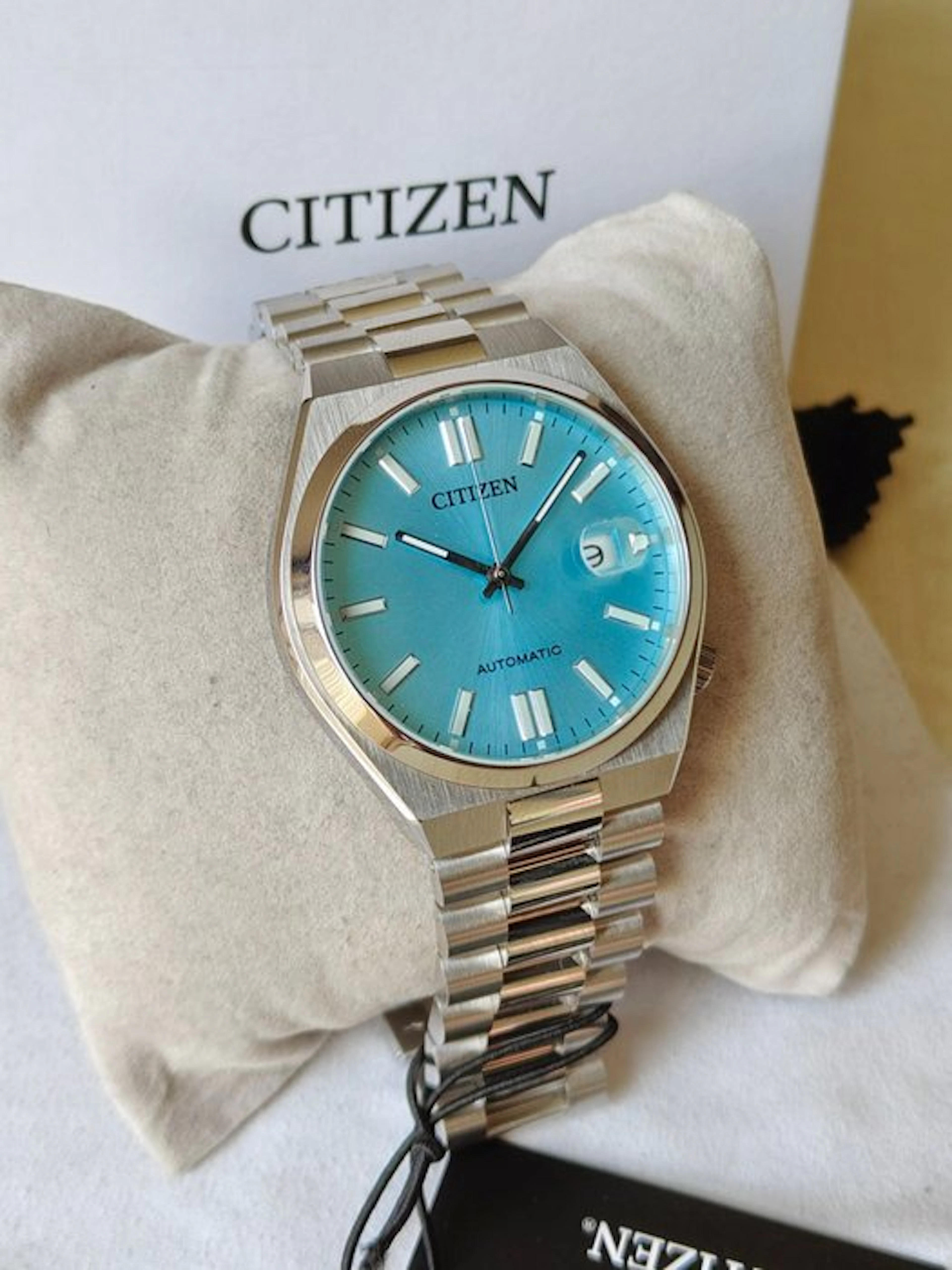 Citizen - Mechanical Automatic Tsuyosa Turquoise - No...
