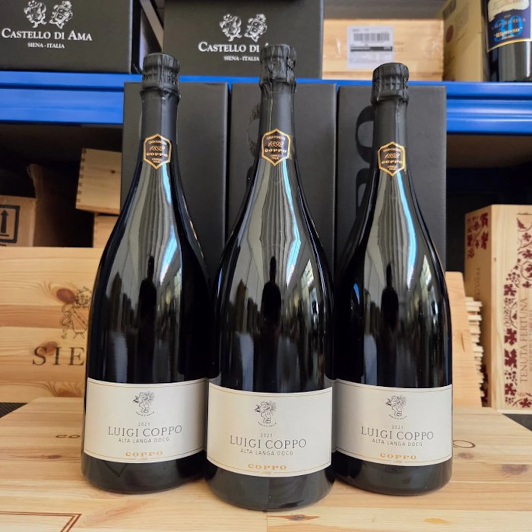 2021 Luigi Coppo, Alta Langa DOCG - Piedmont Brut - 3 Magnums (1.5L)