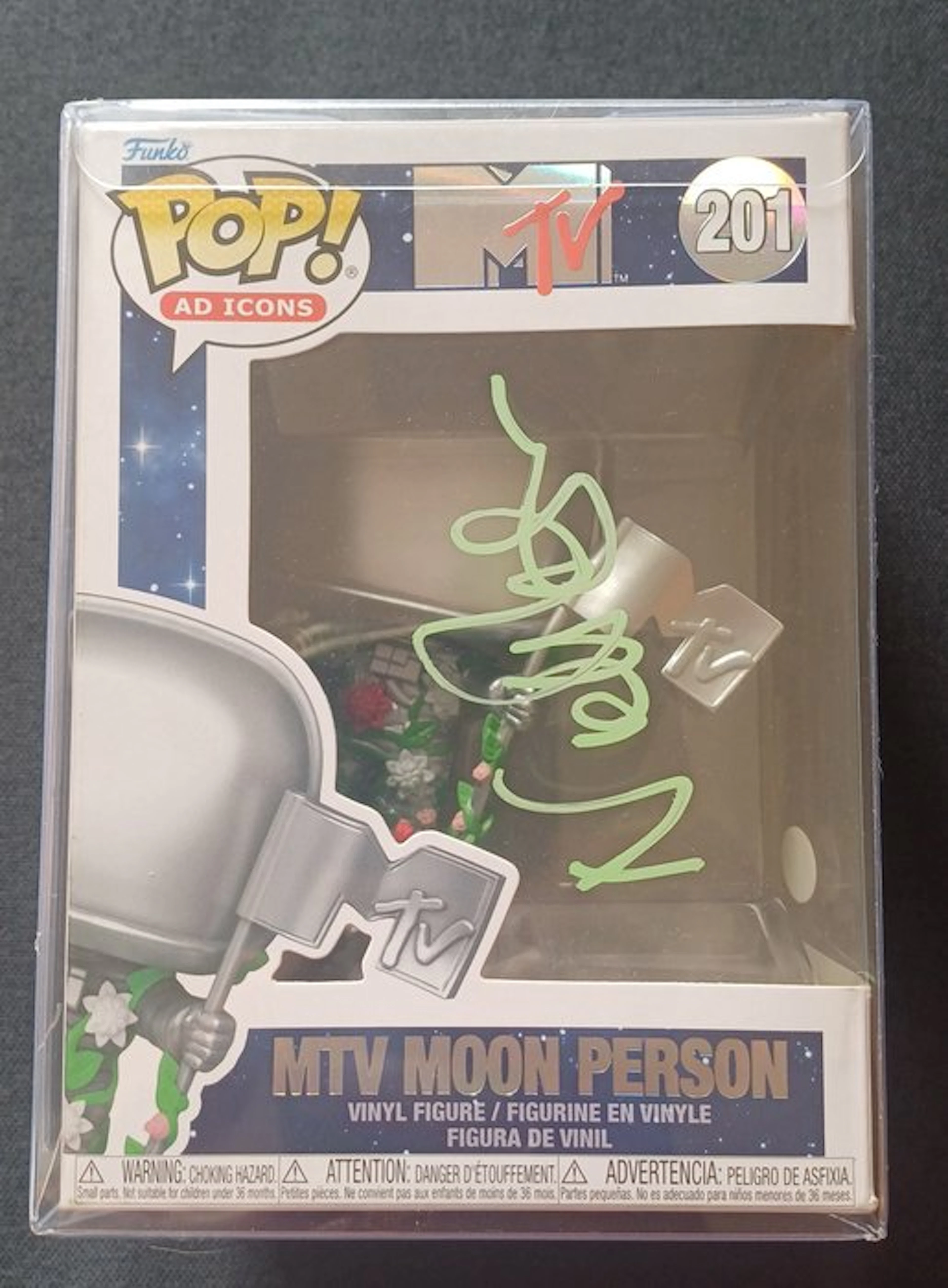 Funko - Funko Pop NICK MASON (Pink Floyd) - MTV MOON PERSON AUTOGRAPH - China