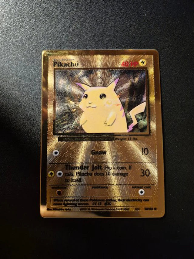 Pokémon - 1 Card - Pikachu Foil, Alternate art - Various sets