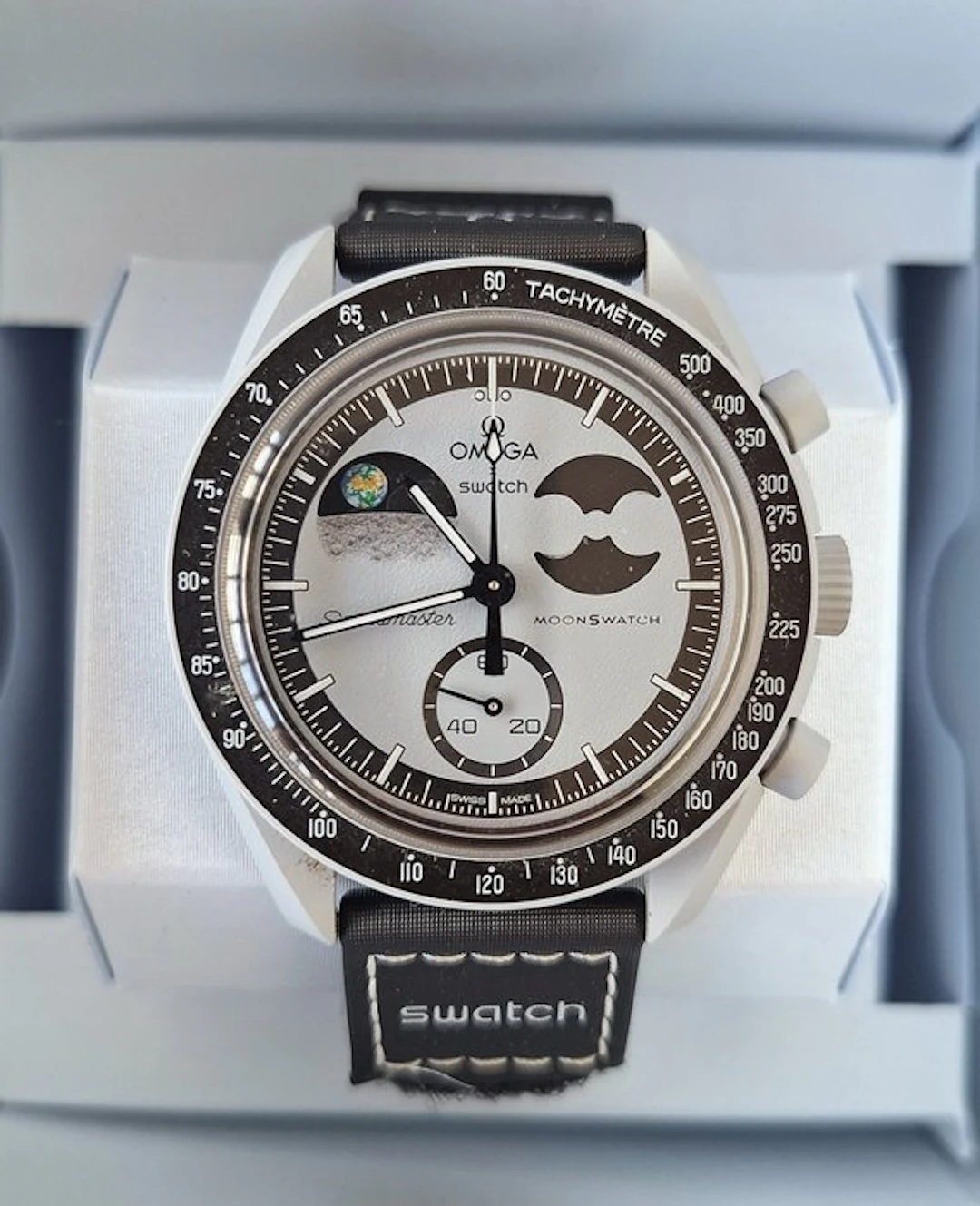 Omega x Swatch - Mission to Earthphase - No reserve price...
