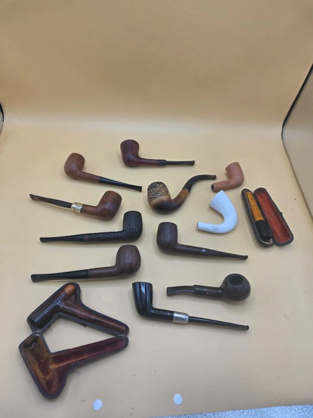 No reserve price - Pipe - Wood, Terracotta - (13)