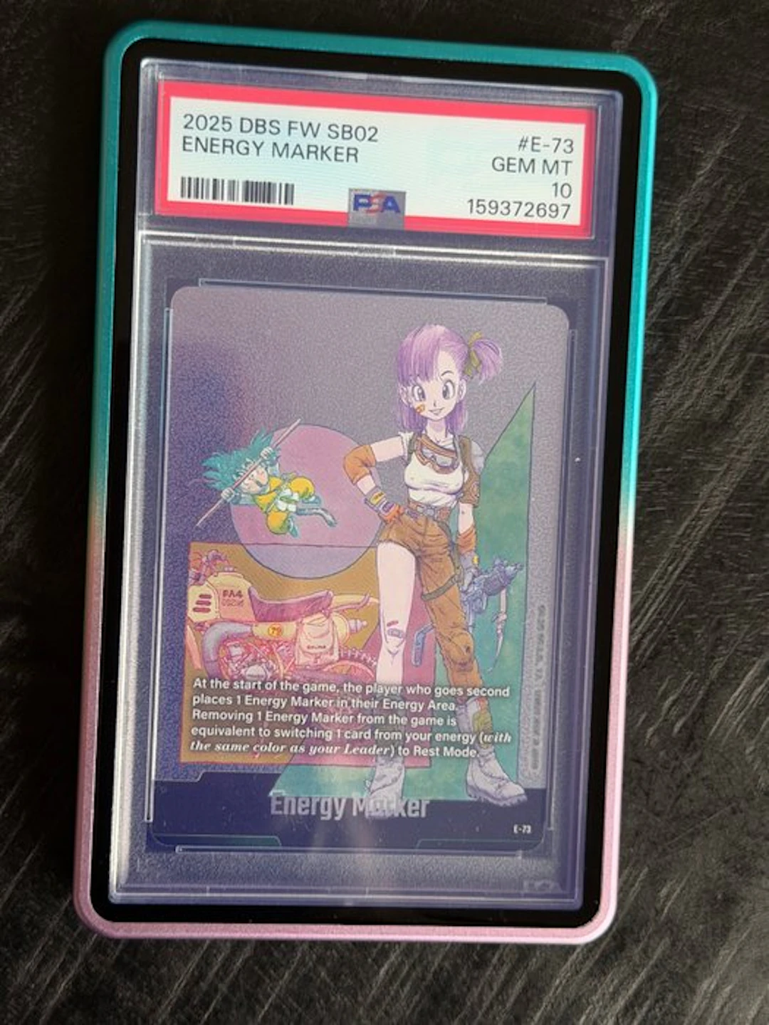 Bandai - 1 Graded card - Dragon Ball Z E-73 - PSA 10