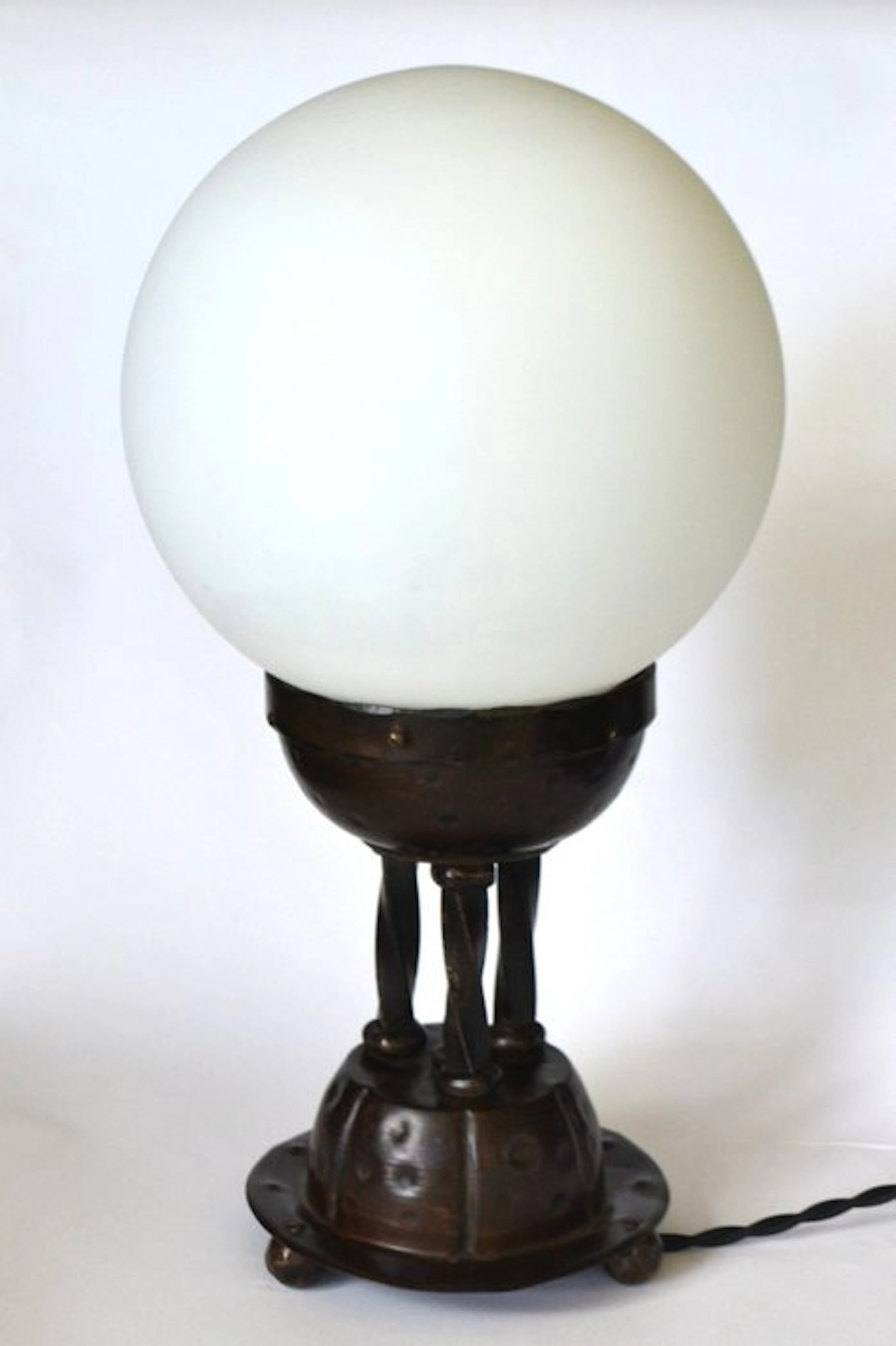 Hugo Berger - Table lamp - Iron, Glass