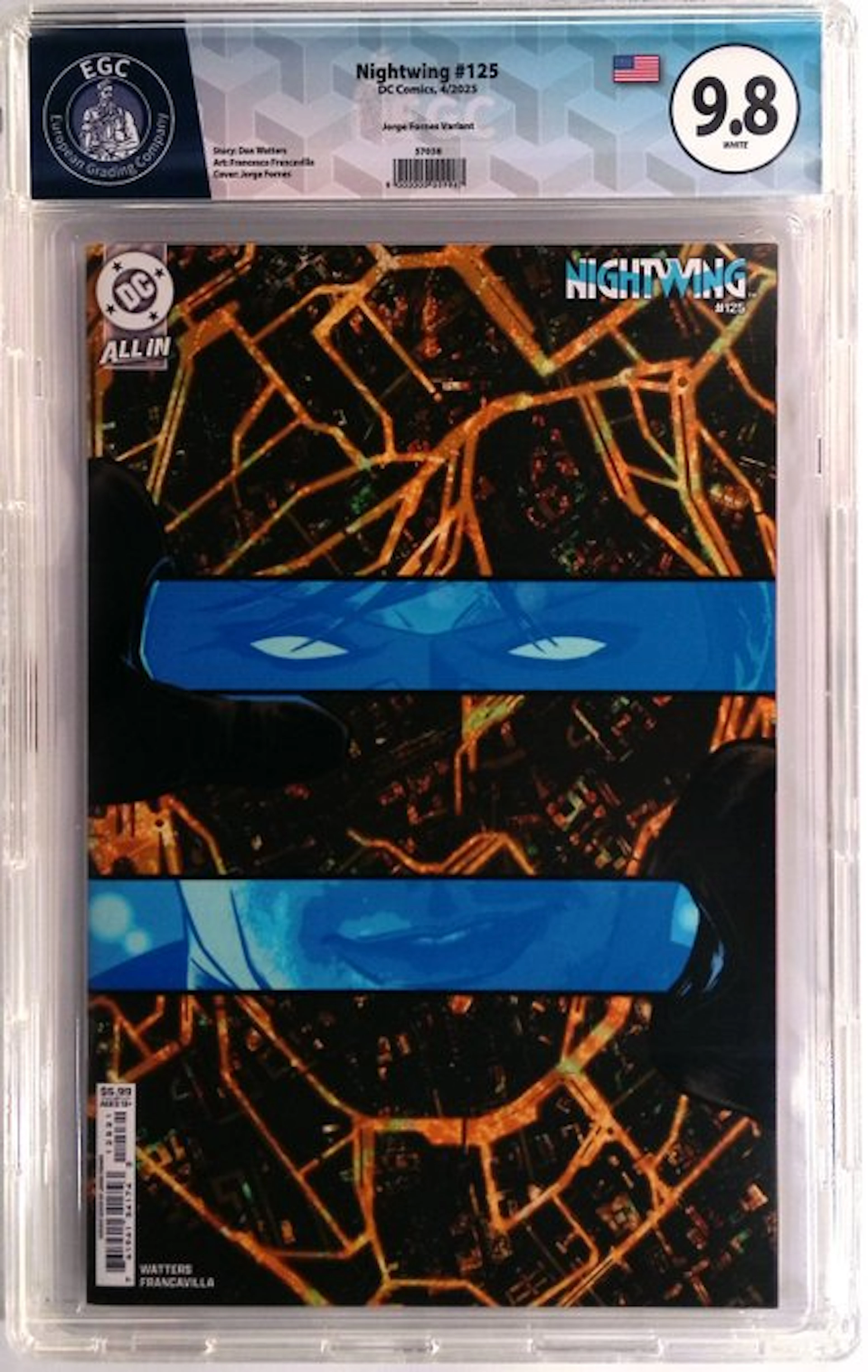 Nightwing #125 - EGC 9.8 - 1 Graded comic - First edition - 2025