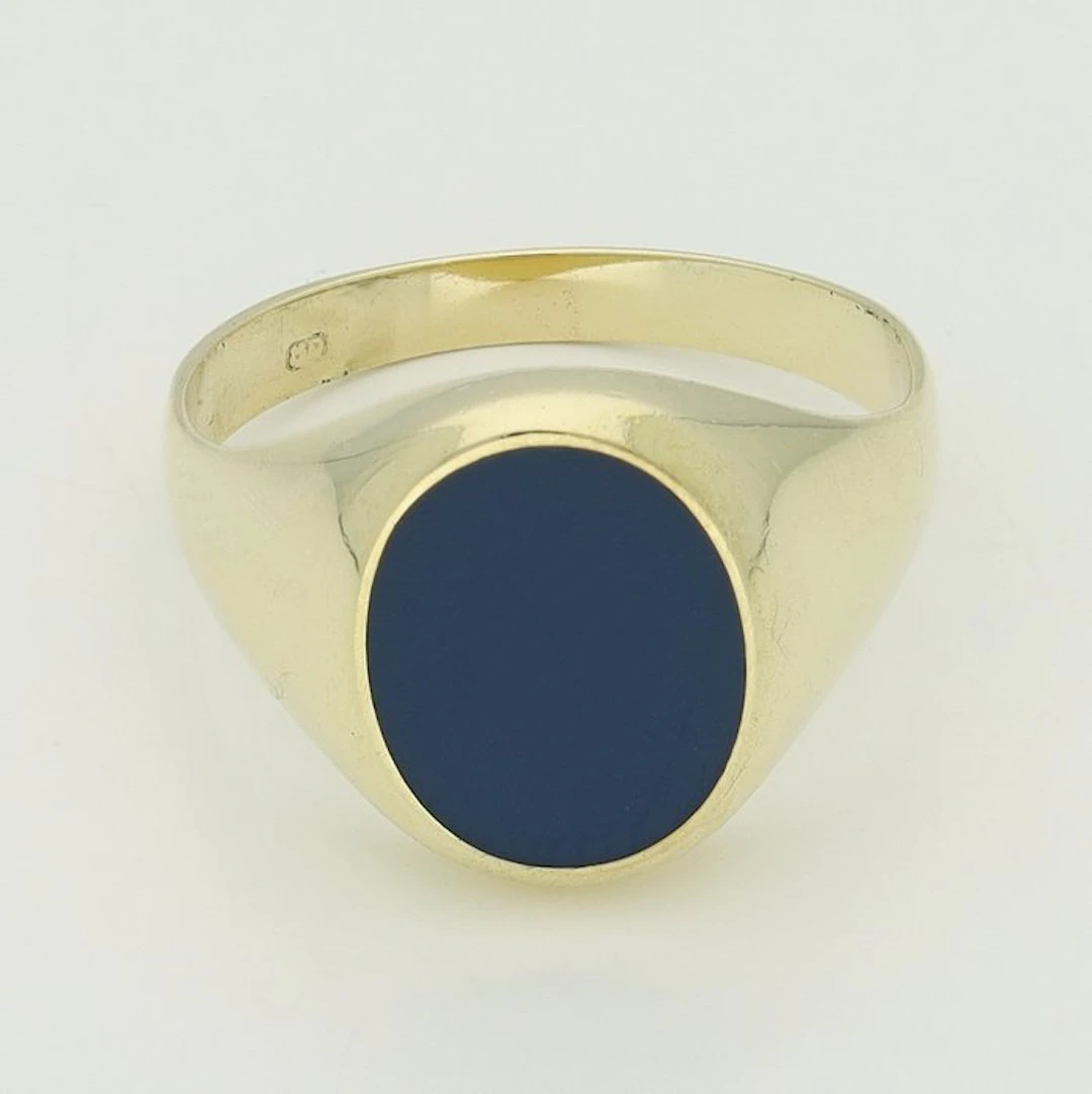 Ring - 14 kt. Yellow gold - Lagensteen