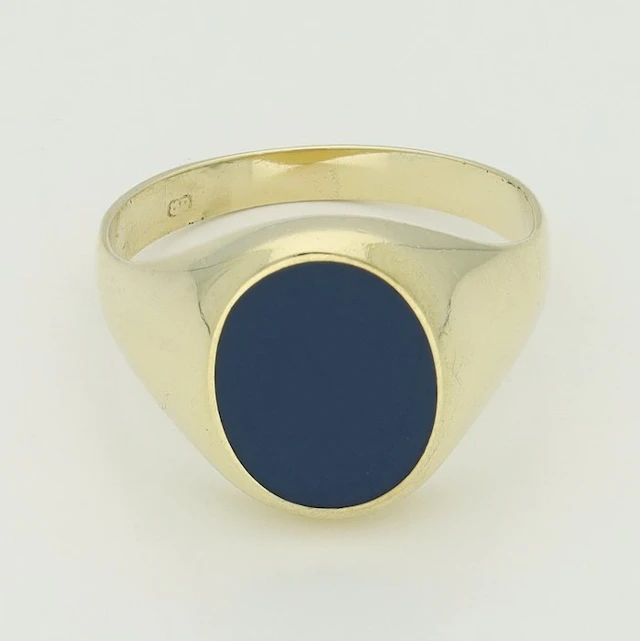 Ring - 14 kt. Yellow gold - Lagensteen