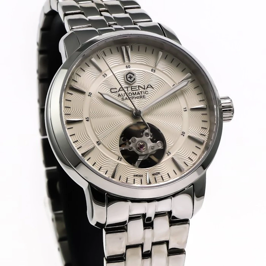 Catena - Automatic Swiss Watch Open Heart - CAD026-EM...
