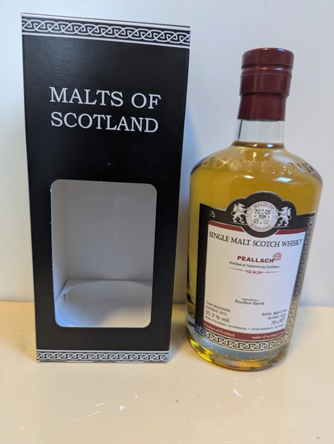 Tobermory 2015 Peallach Peated - Bourbon Barrel No