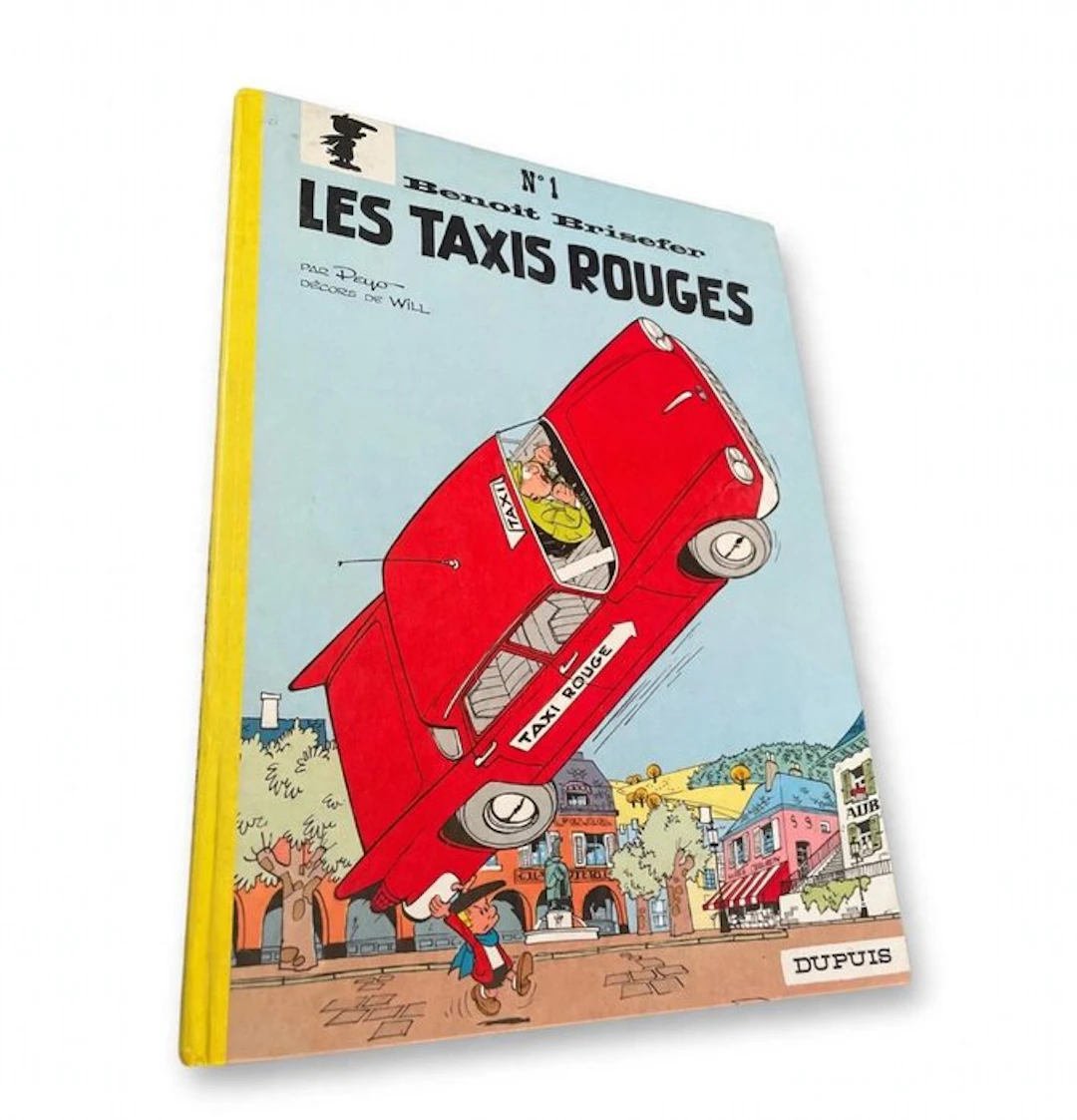 Benoît Brisefer T1 - Les Taxis rouges - C - 2ème édition - 1 Album - 1966