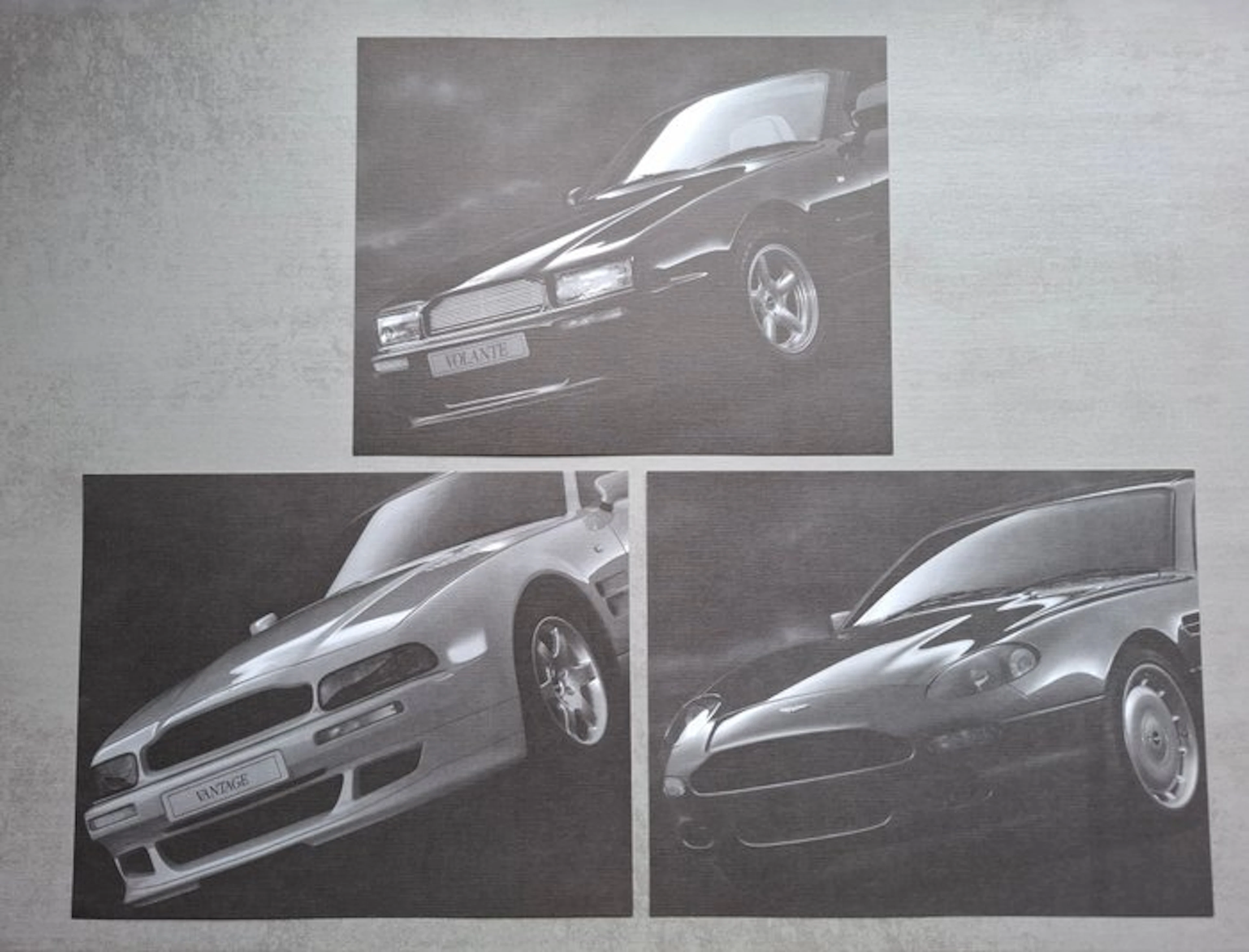 Brochure sheets - Aston Martin - DB7 - Vantage - Volante