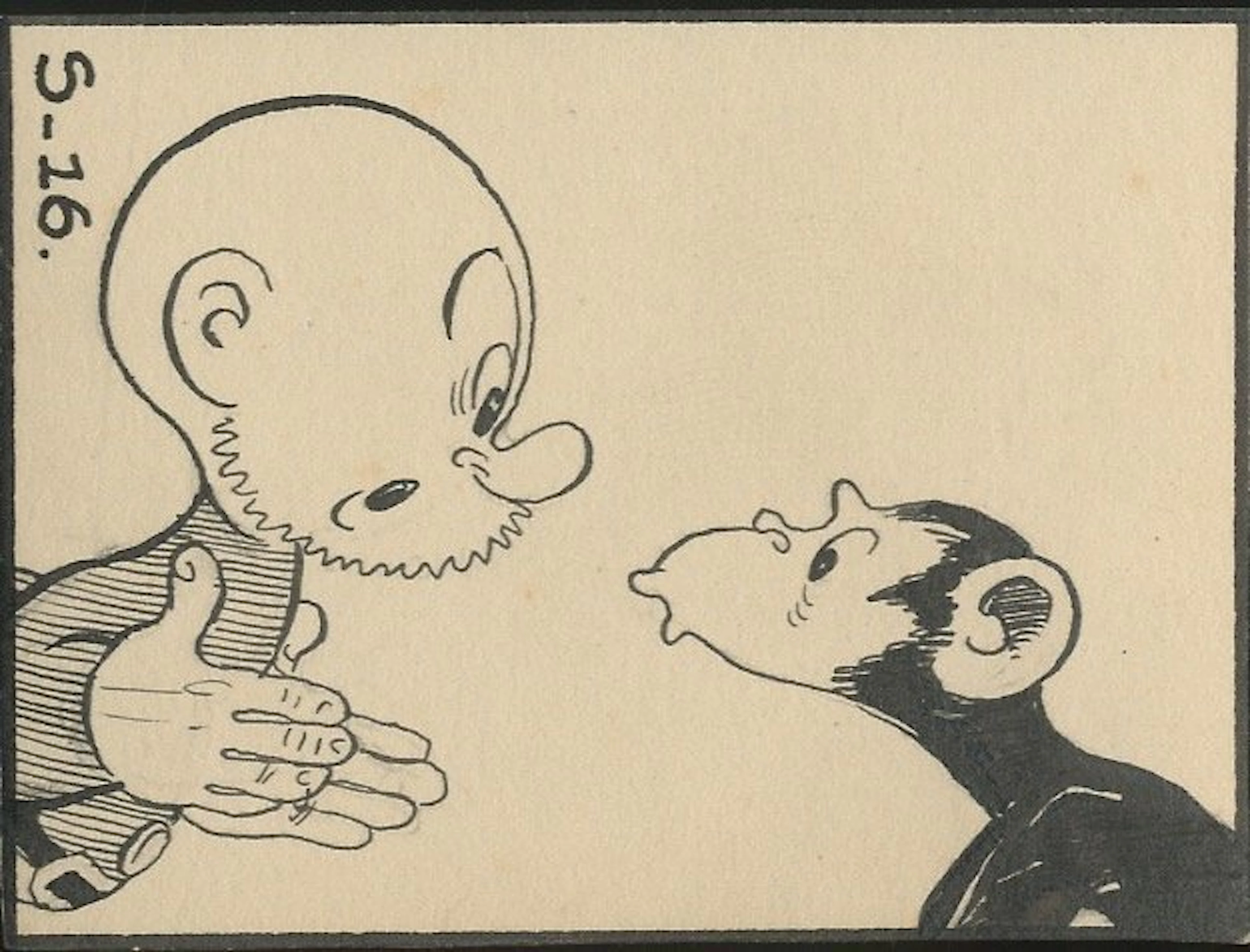 Dulieu, Jean - 1 Original drawing - Paulus de Boskabouter...