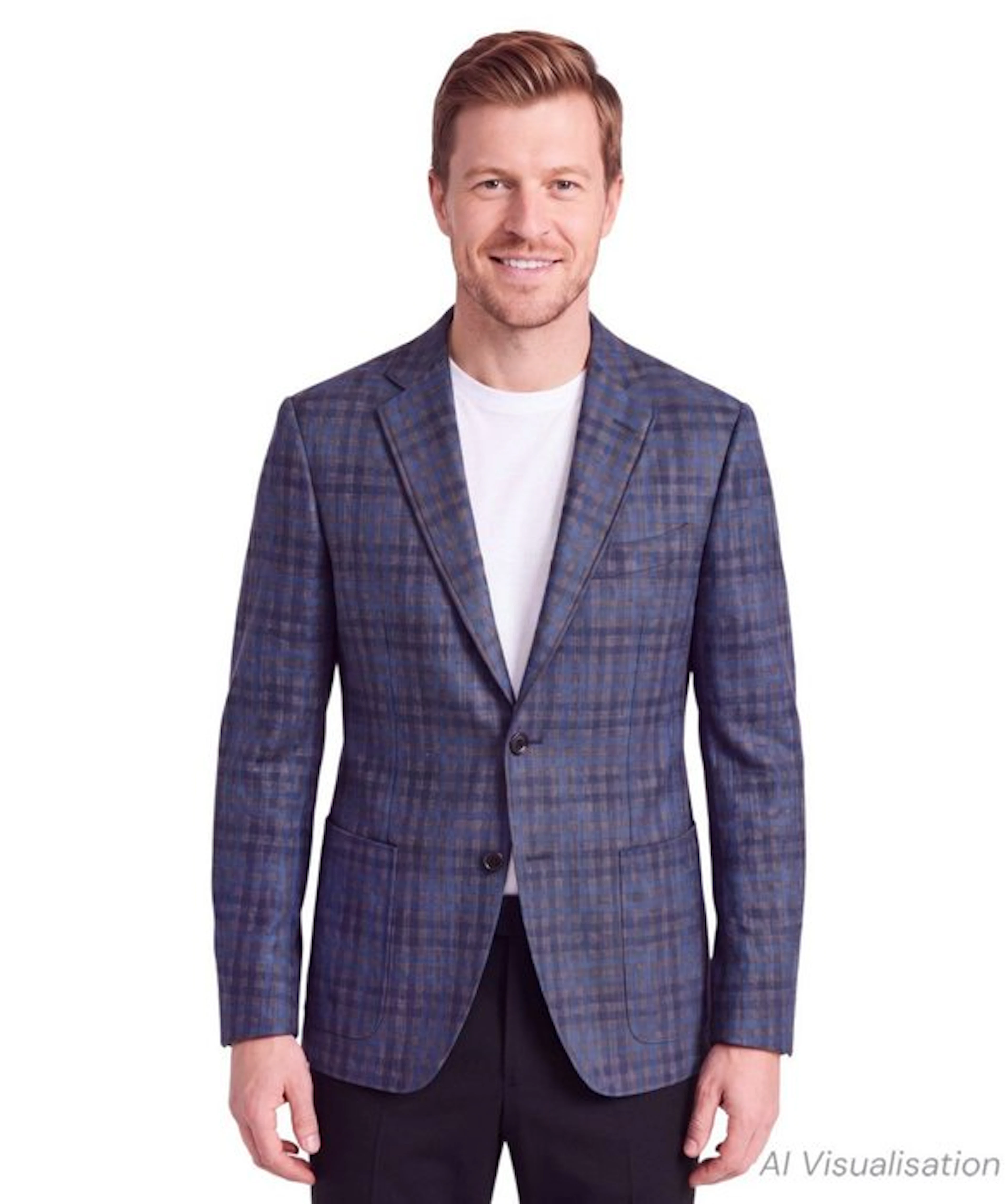 Canali-Pure Wool-Size 48-Wool & Cashmere (10%) - Blazer - New with tags
