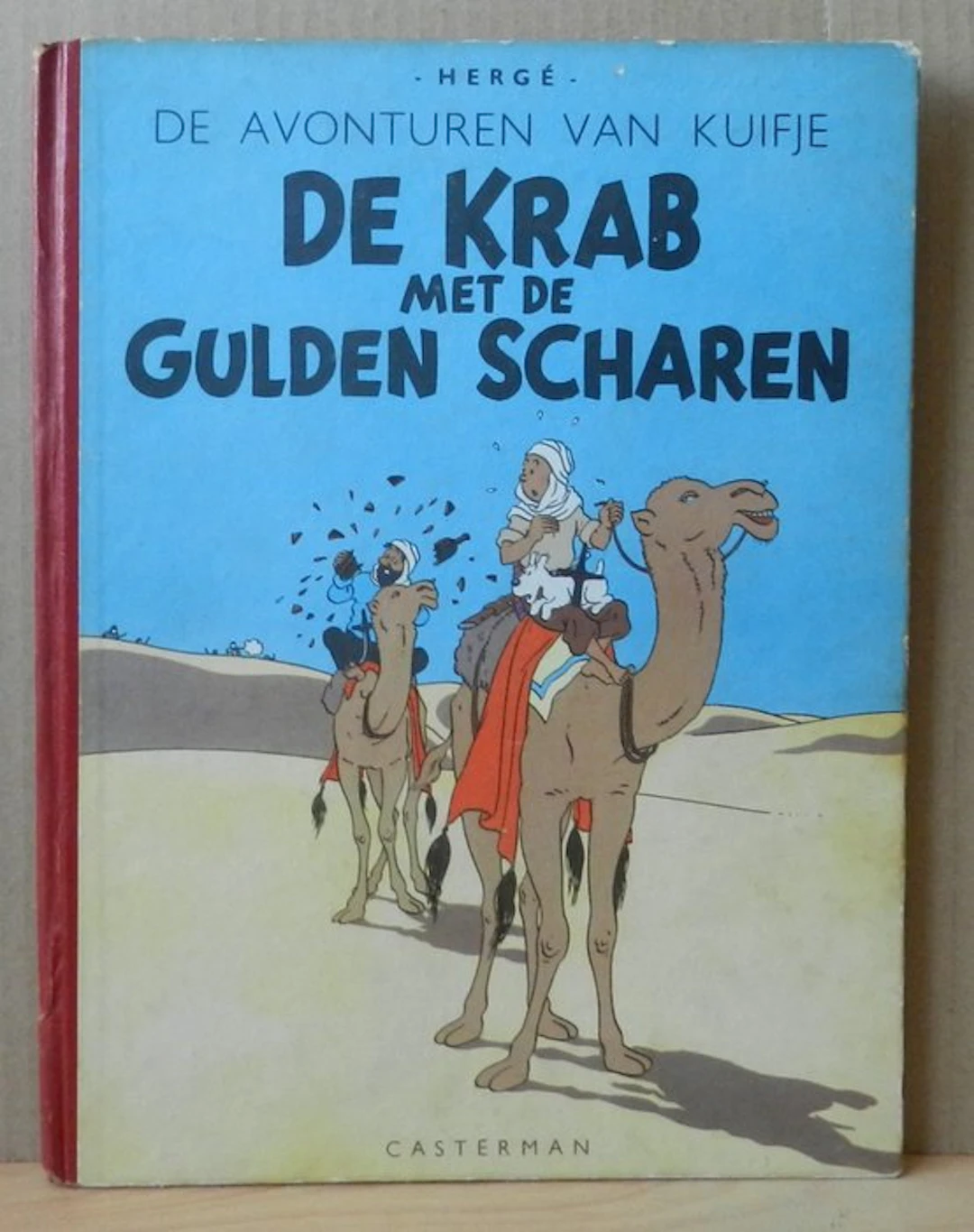 Kuifje 9 - De Krab met de Gulden Scharen - 1 Album - Reprint - 1951