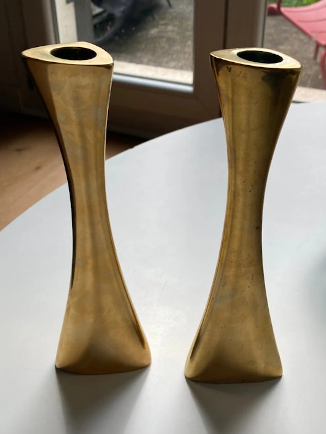 BCA Eskilstuna - Karl Erik Ytterberg - Candlestick (2) - Brass