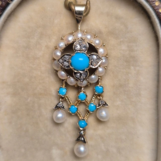 No reserve price - Pendant - 18 kt