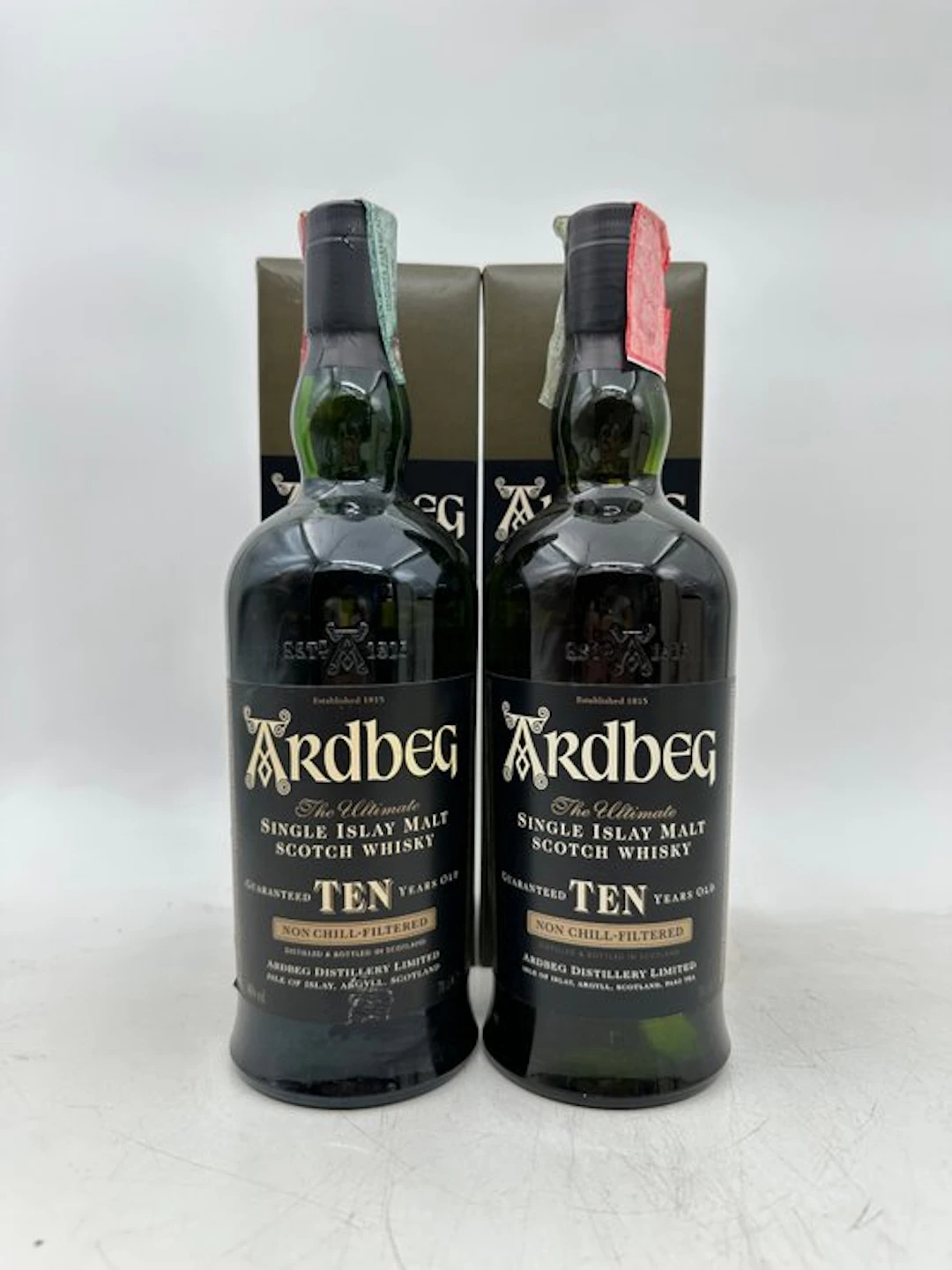 Ardbeg 10 years old - b. 2000s - 70cl - 2 bottles