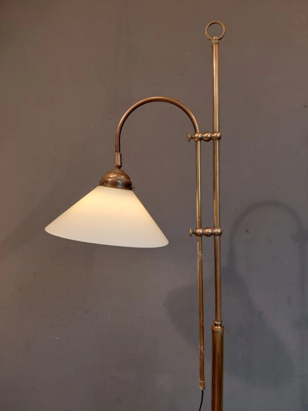 Floor lamp - Opaline glass - Berliner - 1 Lights
