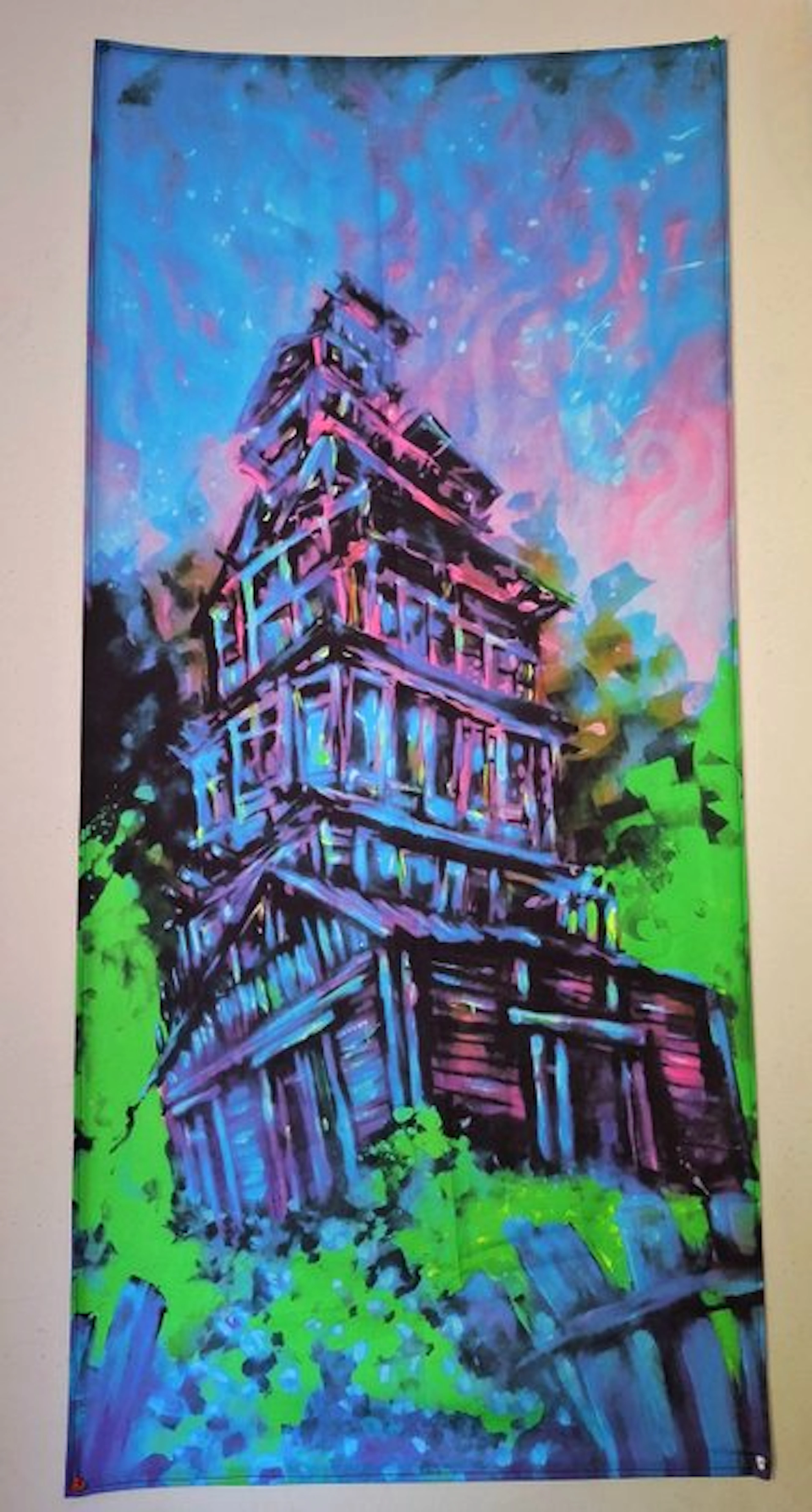 Tauritari Tauritari - Tapestry (5) - 95 cm - 75 cm - The Skyscraper Chamber