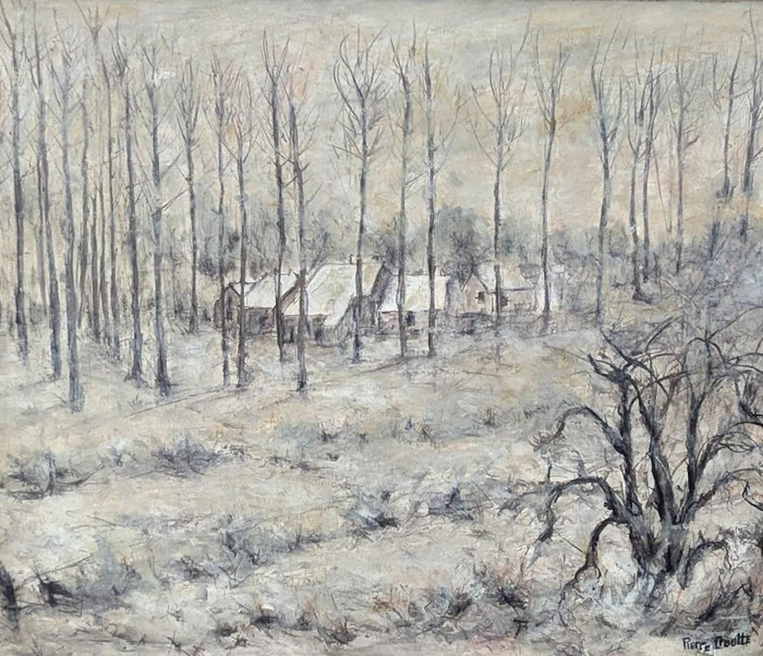Pierre Croutte XX - La neige est venue