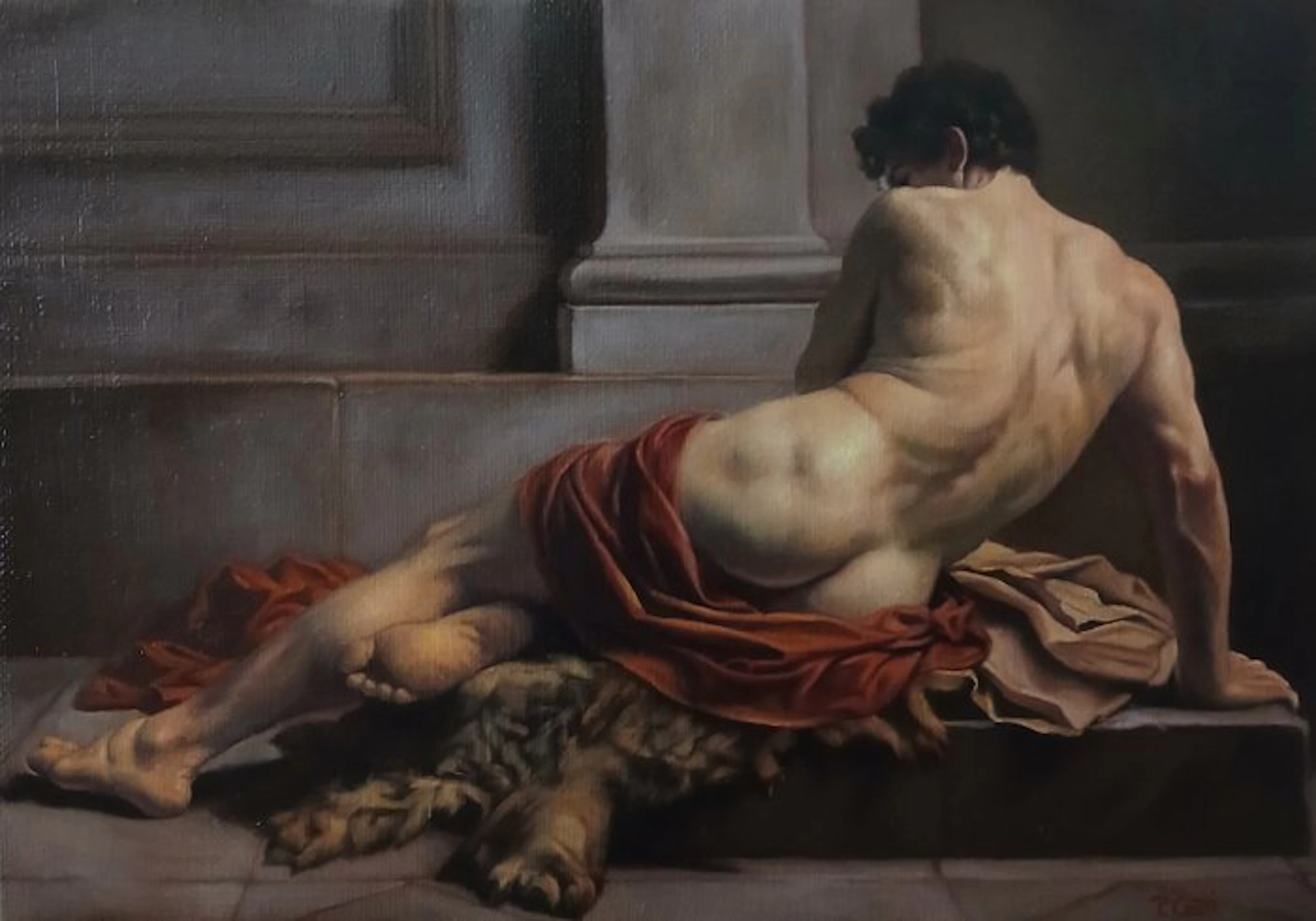 Paride Catti (1982) - Studio di nudo