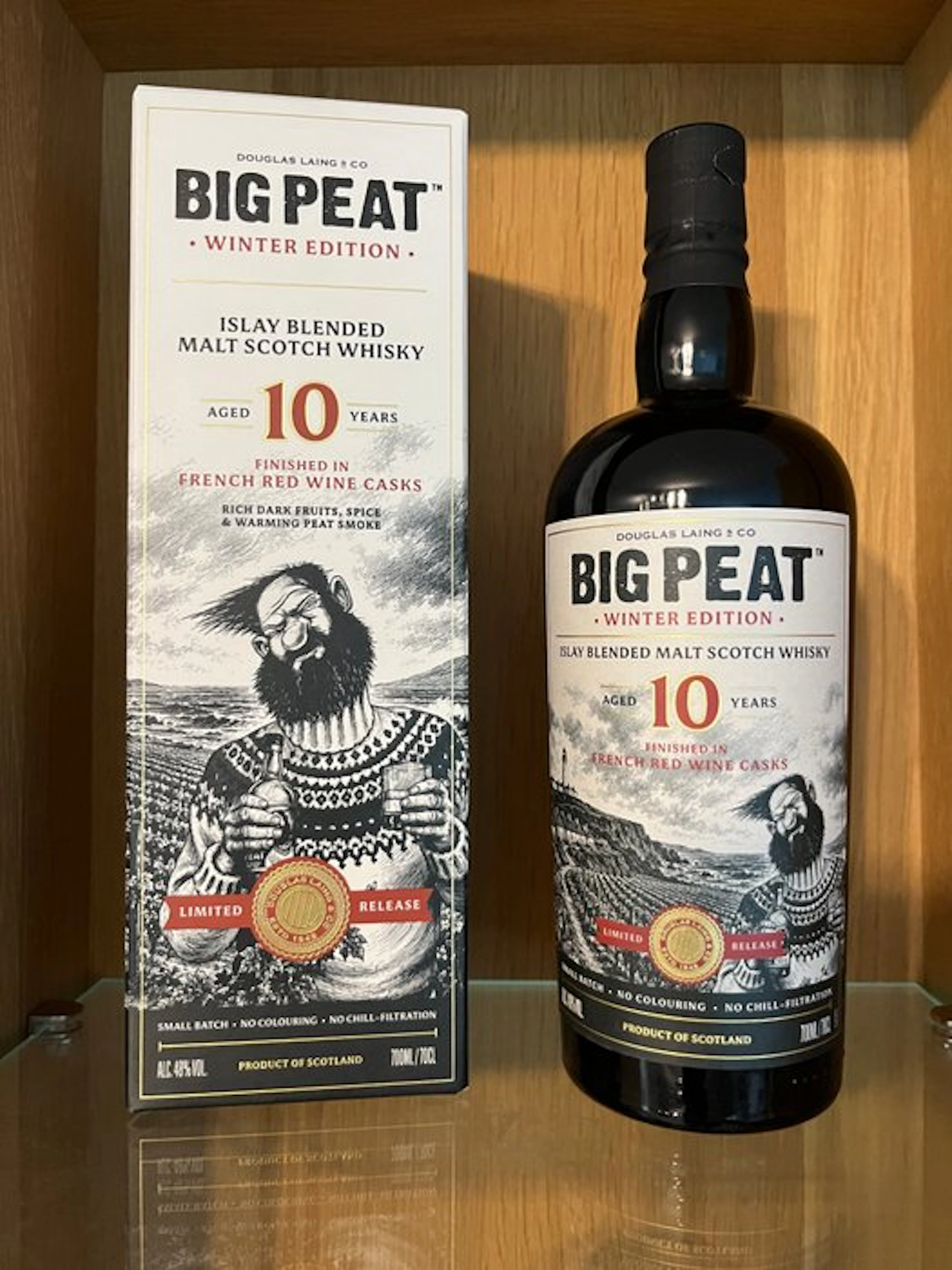 Big Peat 10 years old Winter Edition 2026 - French Red...