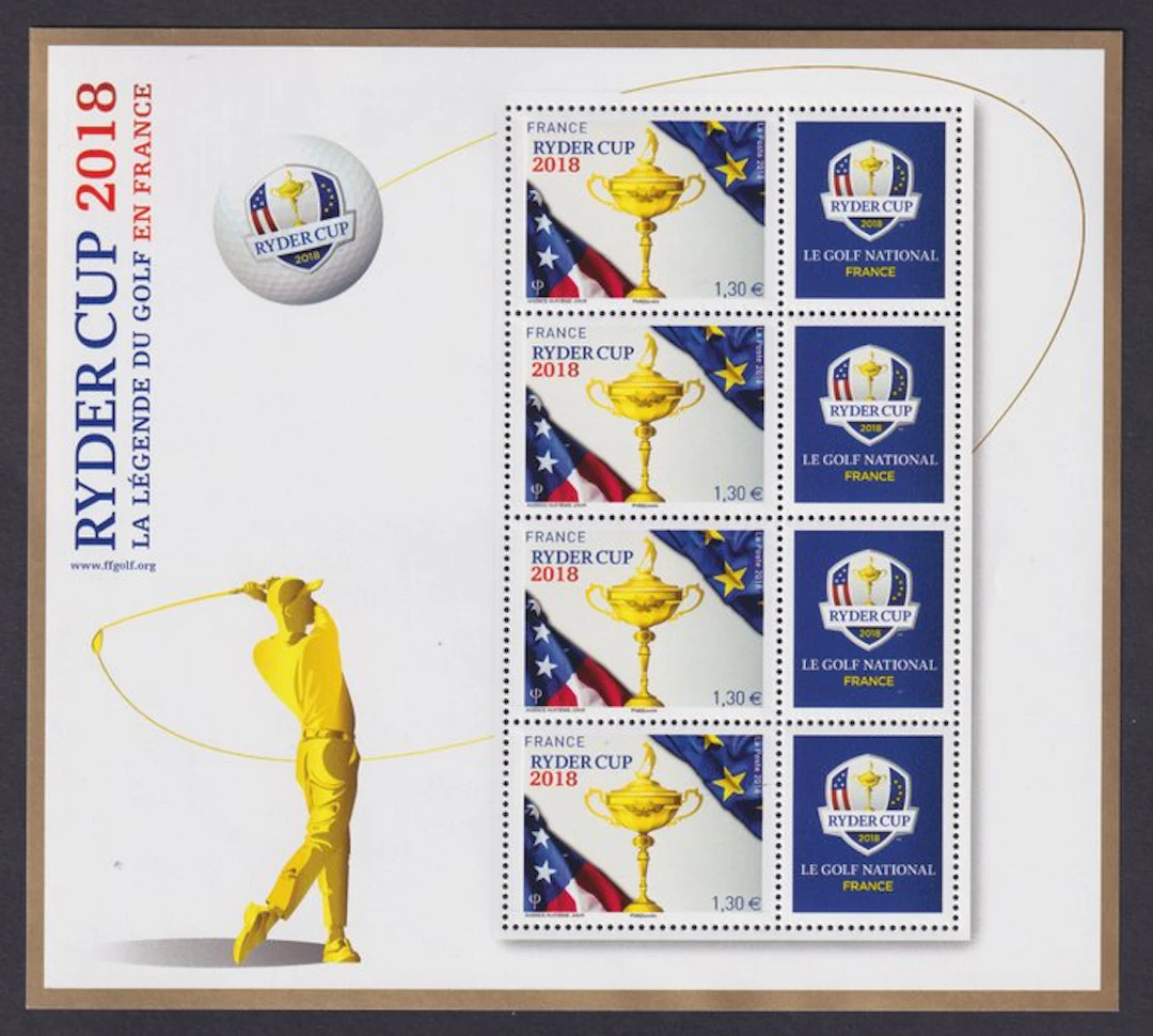 France 2018 - Leaflet for the 2018 Ryder Cup golf