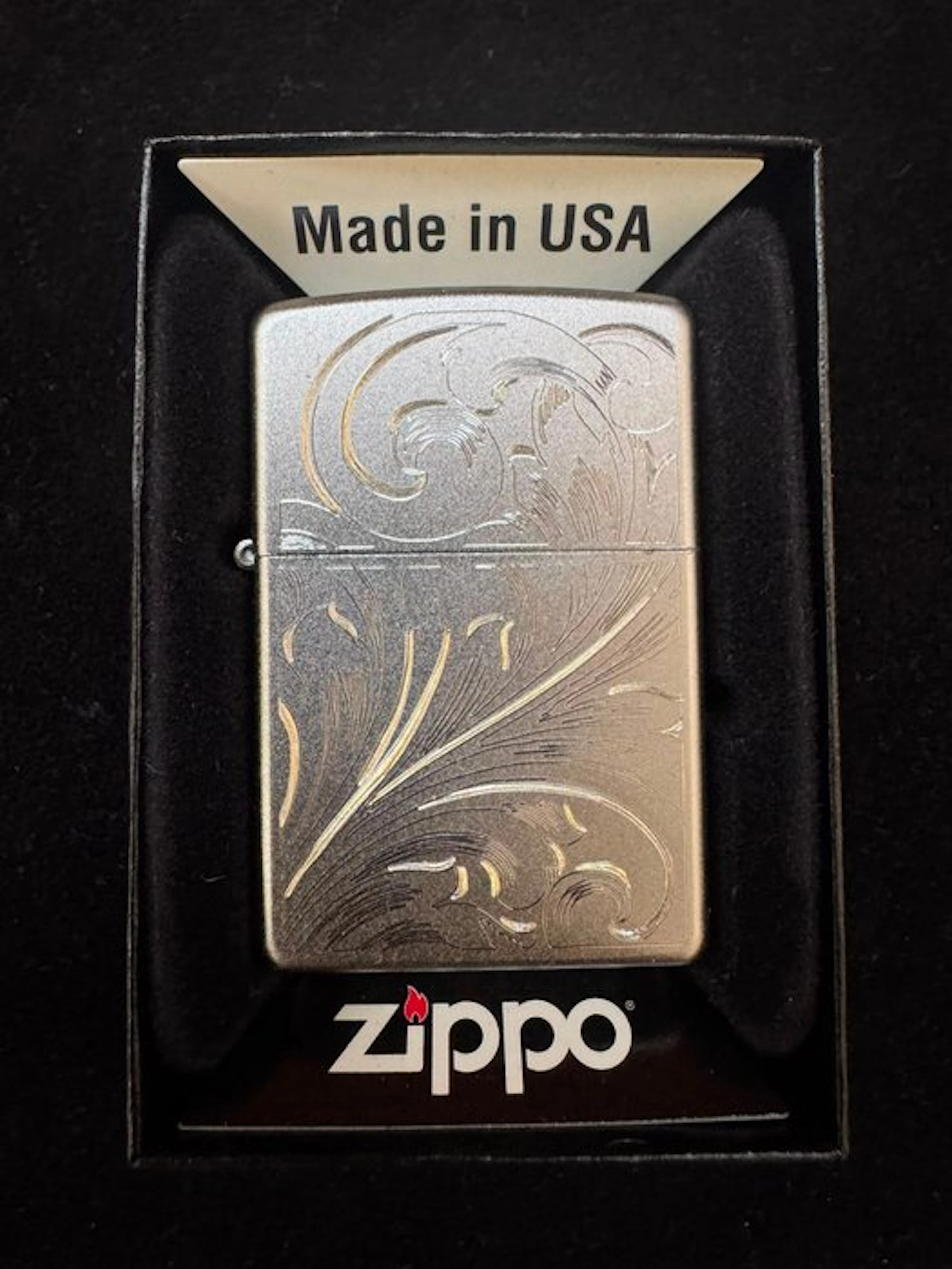 Zippo - No reserve price - Lighter - Steel (stainless)