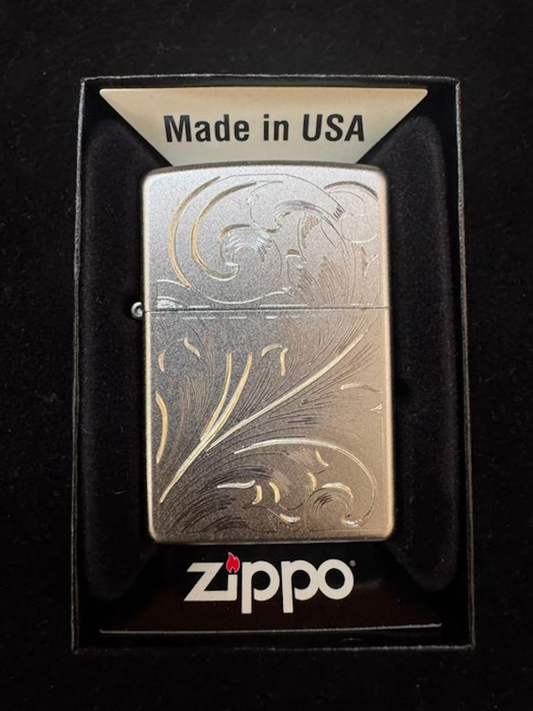 Zippo - No reserve price - Lighter - Steel (stainless)