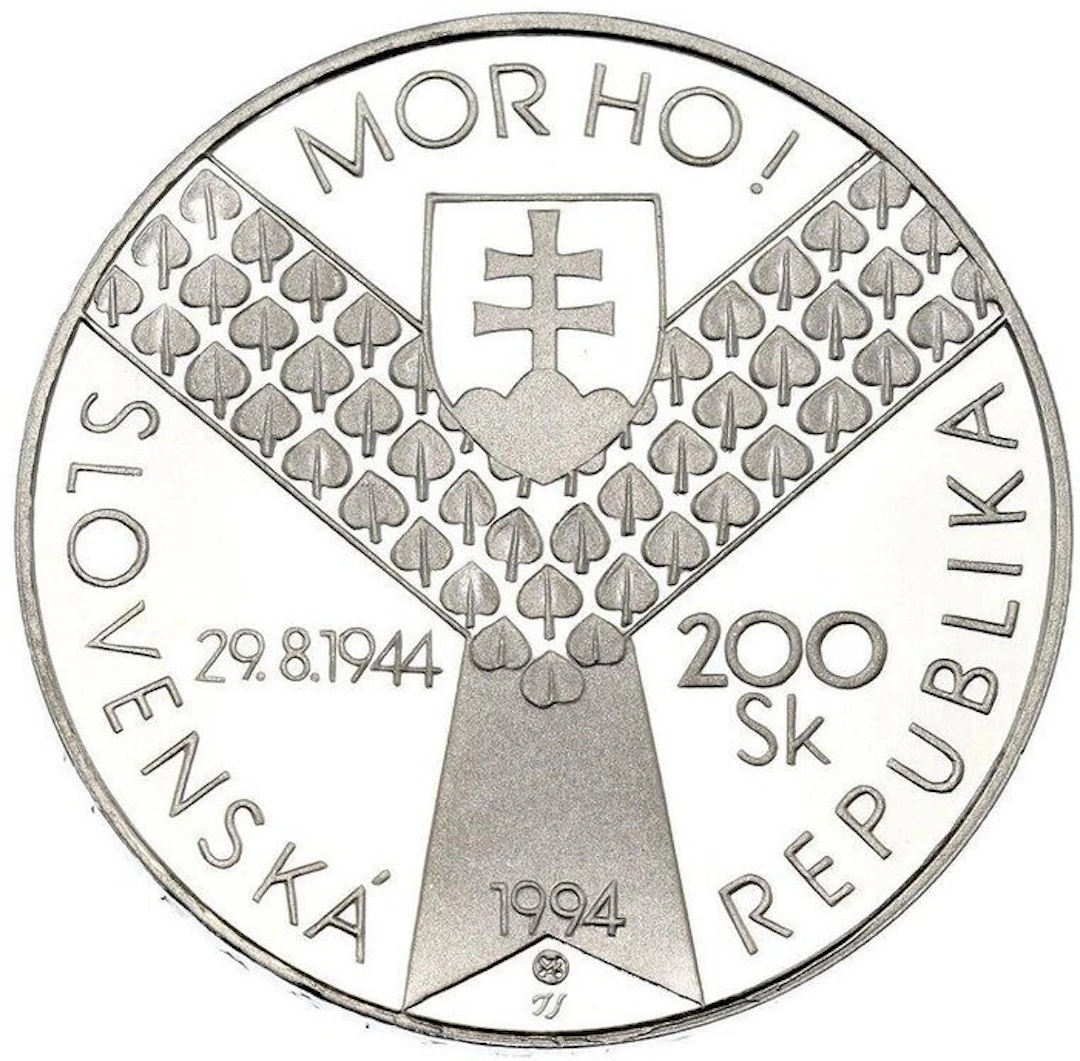 Slovakia. 200 Korún 1994 - PCGS MS67